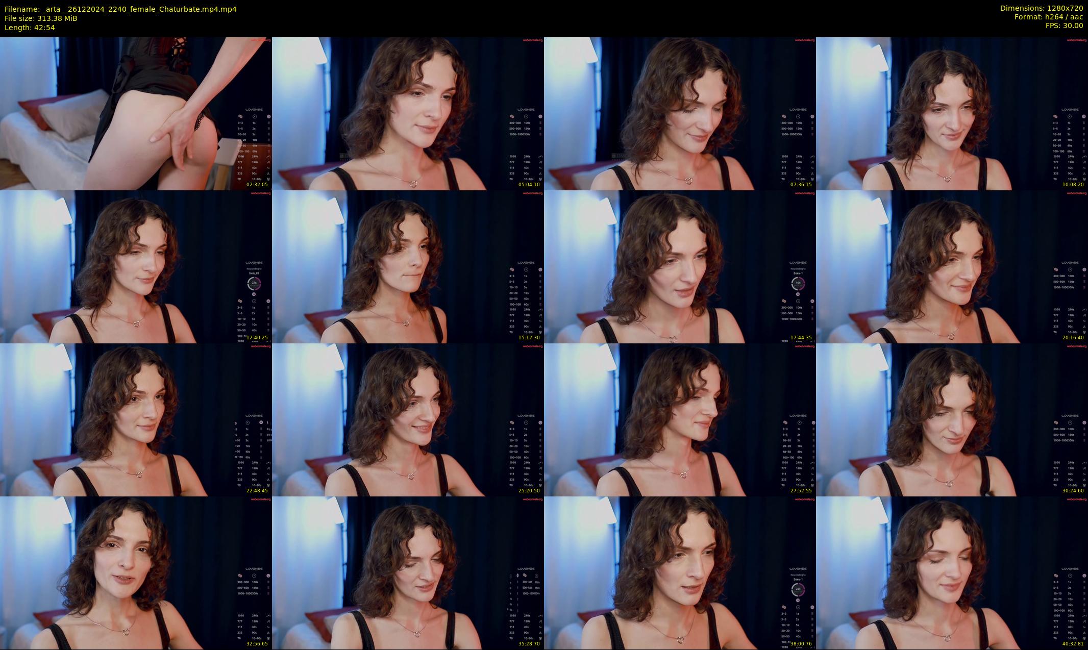 _arta_ — 43 minute Chaturbate female cam show recording, 720p, Dec 26, 2024