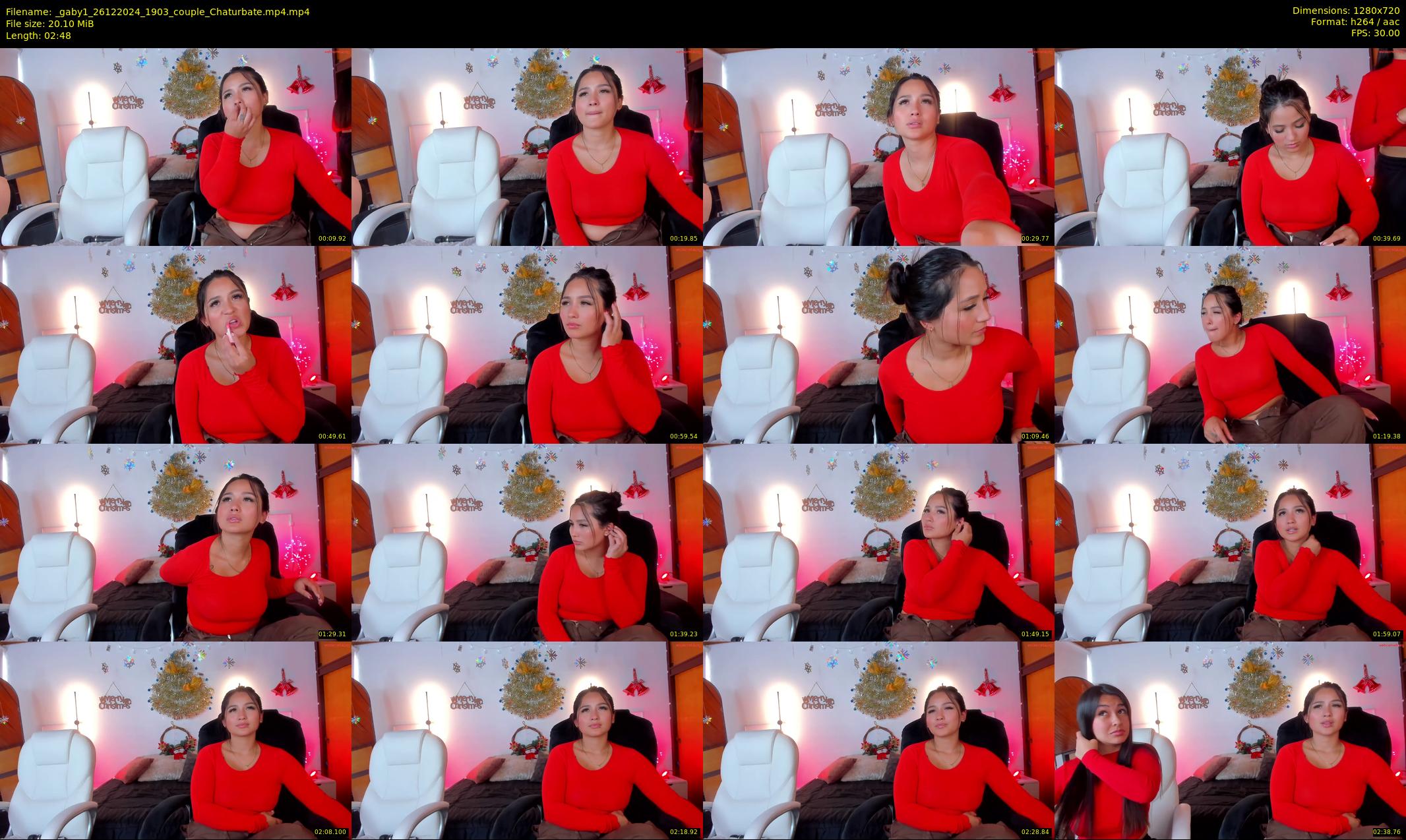 _gaby1 — 3 minute Chaturbate female cam show recording, 720p, Dec 26, 2024