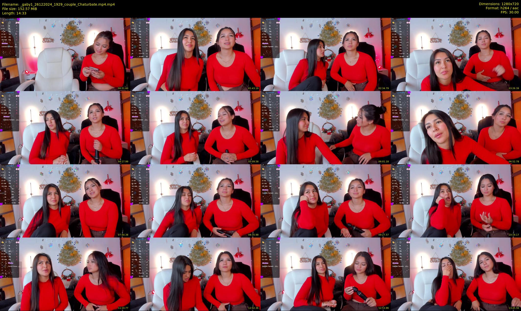 _gaby1 — 15 minute Chaturbate female cam show recording, 720p, Dec 26, 2024