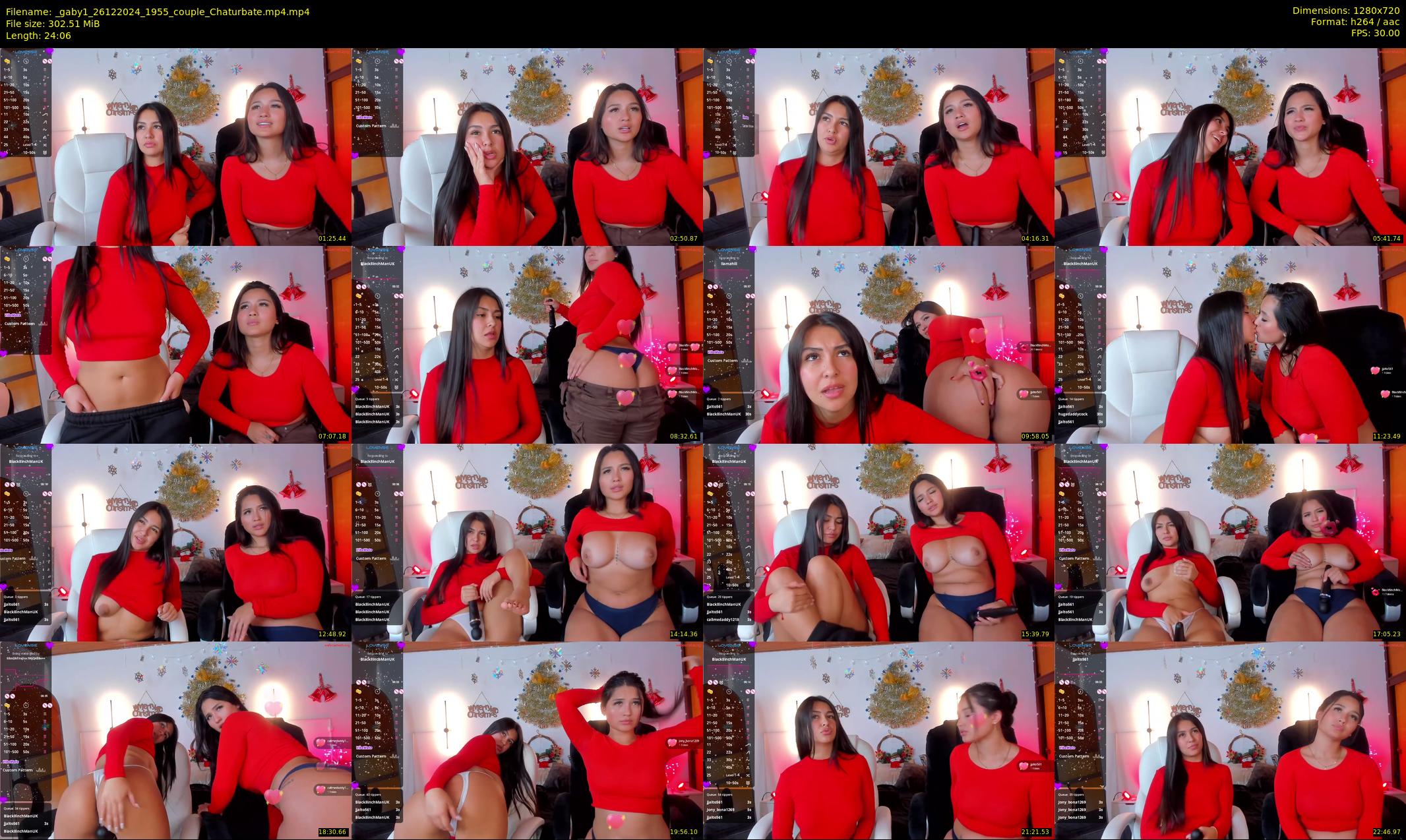 _gaby1 — 25 minute Chaturbate female cam show recording, 720p, Dec 26, 2024