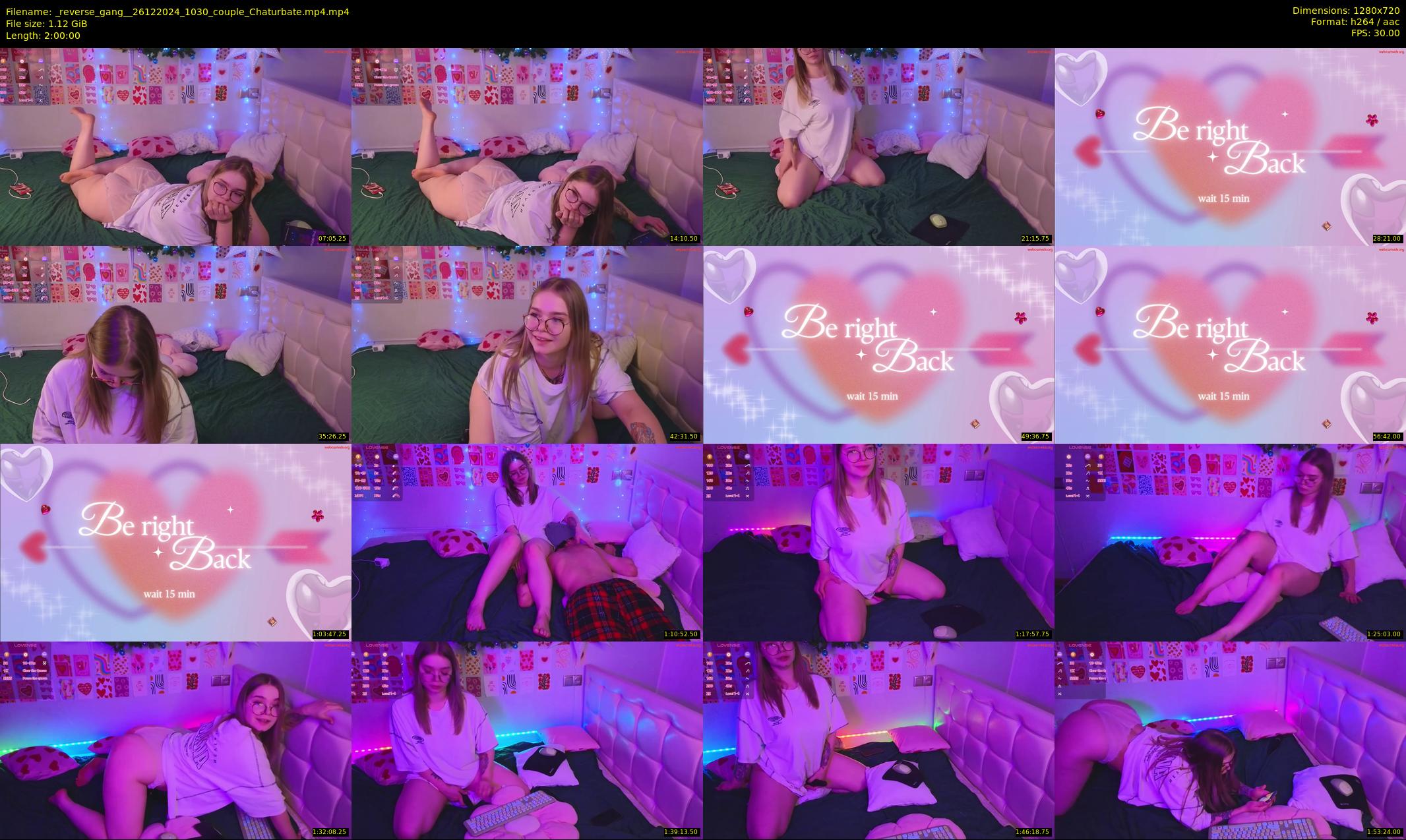 _reverse_gang_ — 120 minute Chaturbate couple cam show recording, 720p, Dec 26, 2024