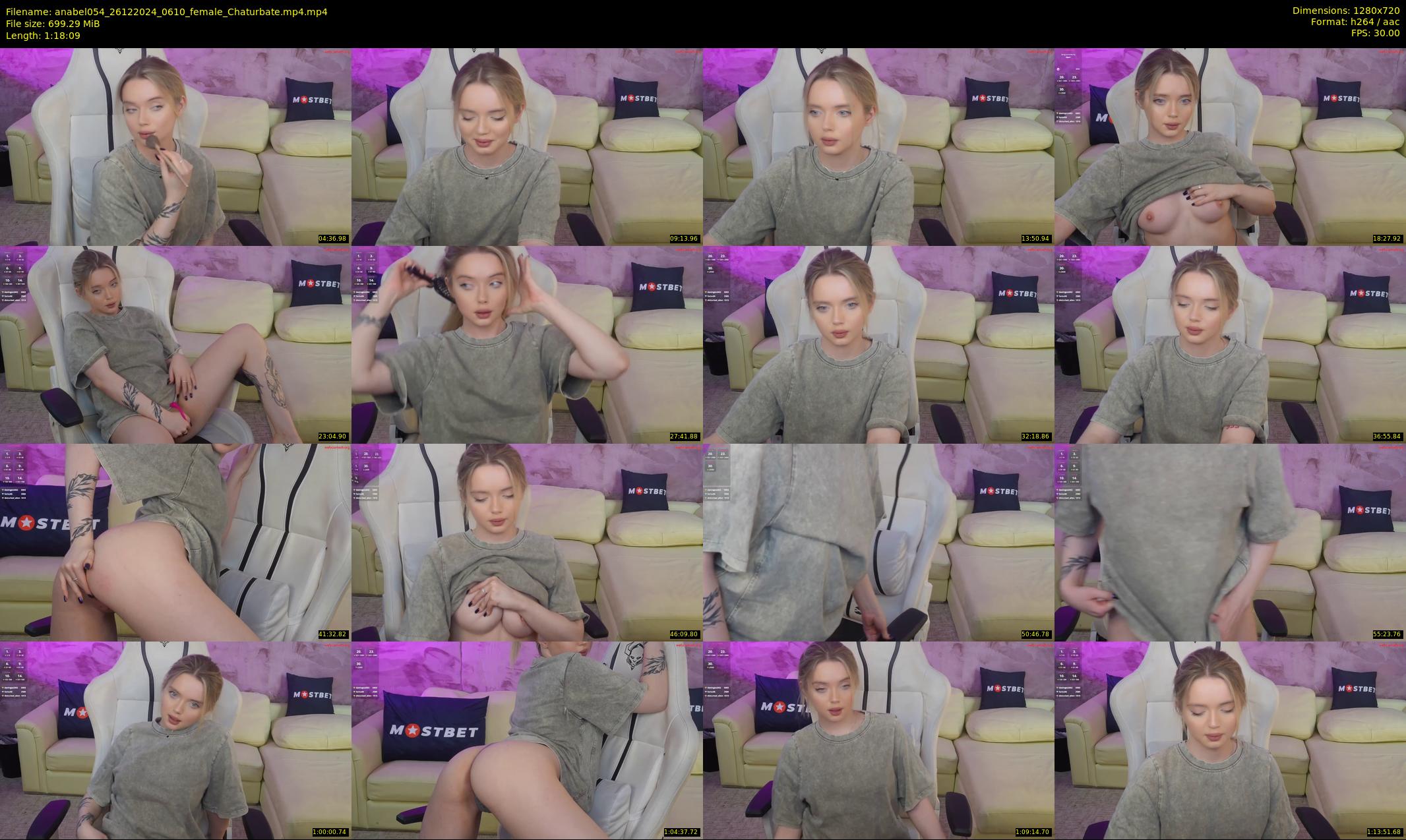 anabel054 — 79 minute Chaturbate female cam show recording, 720p, Dec 26, 2024