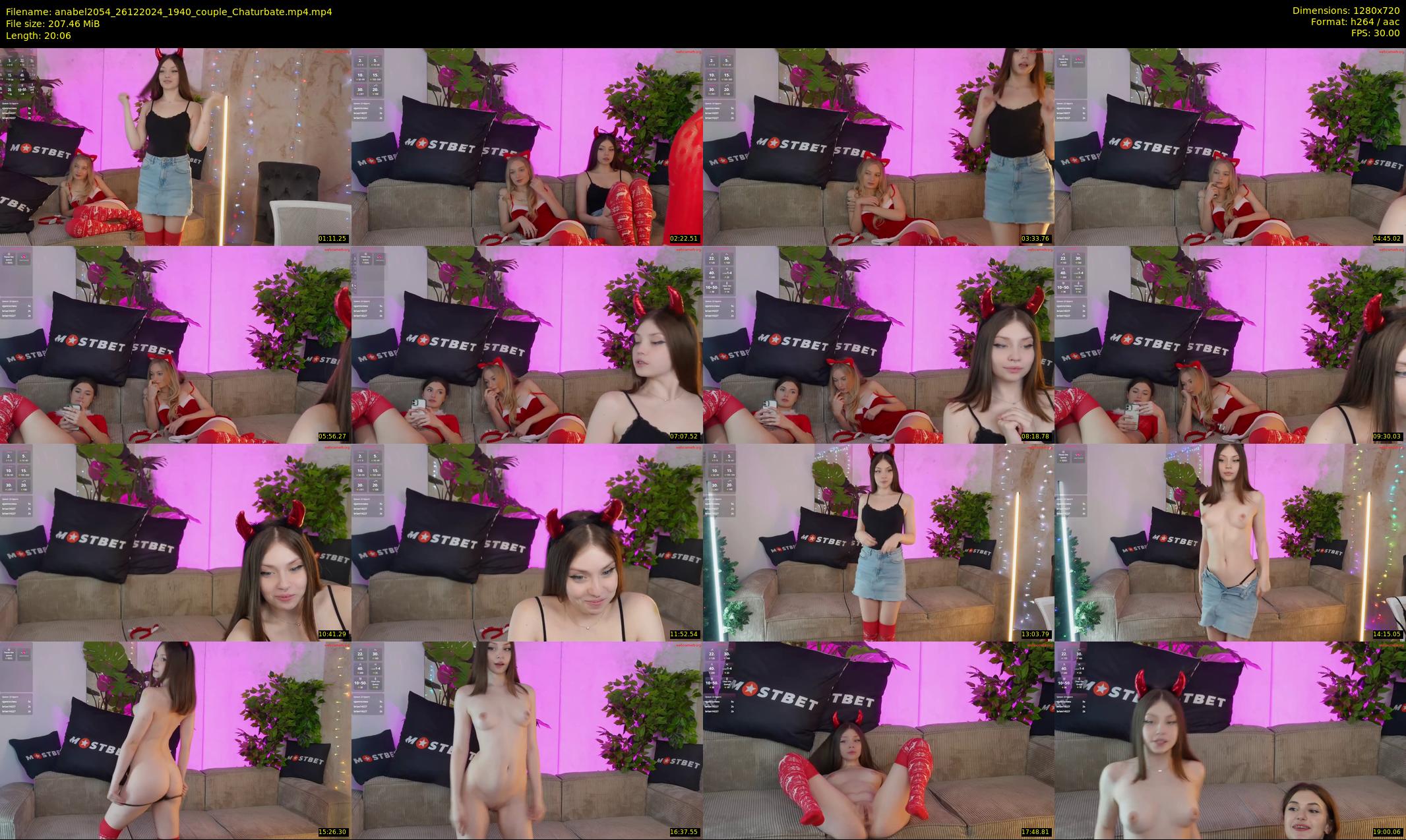 anabel2054 — 21 minute Chaturbate female cam show recording, 720p, Dec 26, 2024