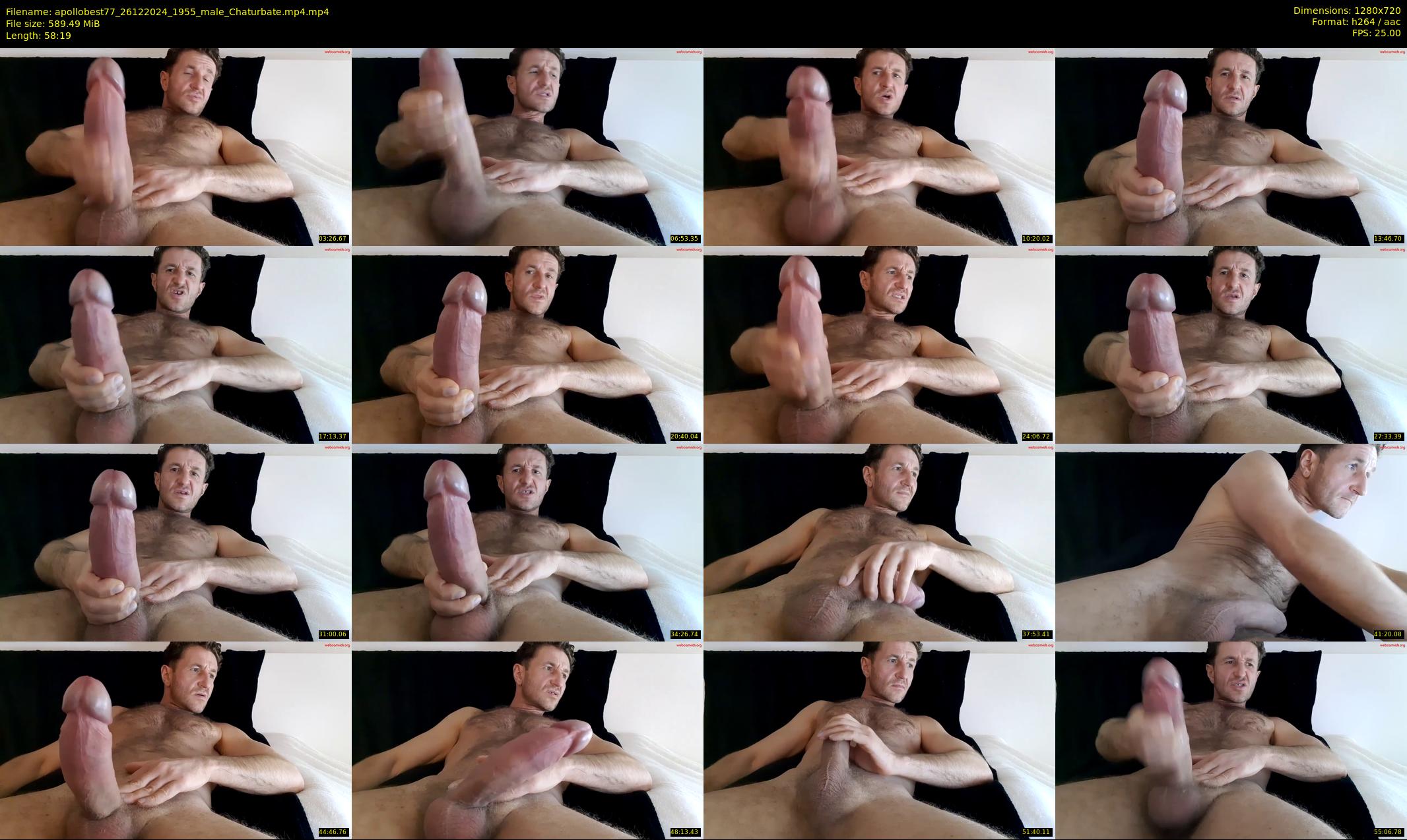 apollobest77 — 59 minute Chaturbate male cam show recording, 720p, Dec 26, 2024
