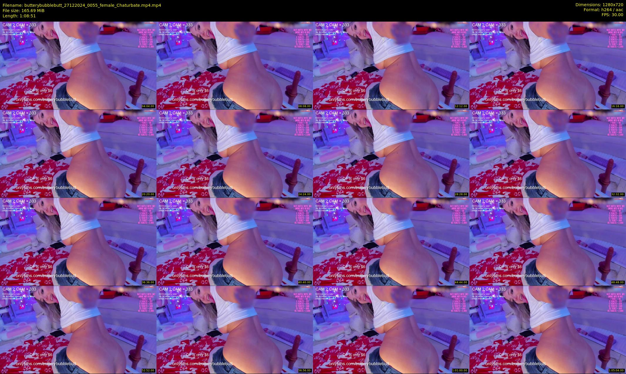 butterybubblebutt — 69 minute Chaturbate couple cam show recording, 720p, Dec 27, 2024