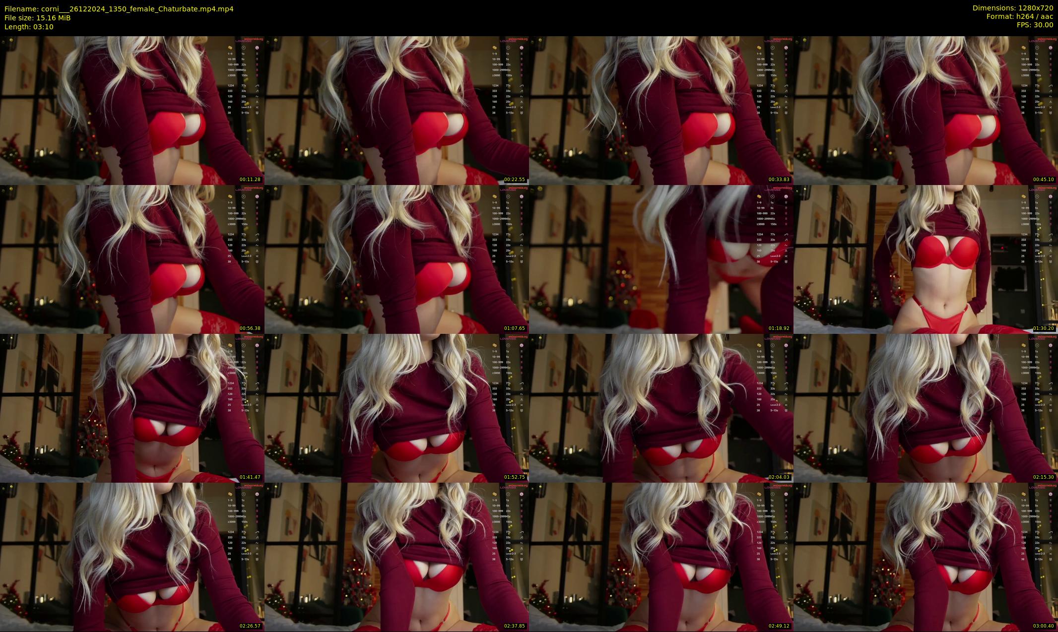 corni__ — 4 minute Chaturbate female cam show recording, 720p, Dec 26, 2024