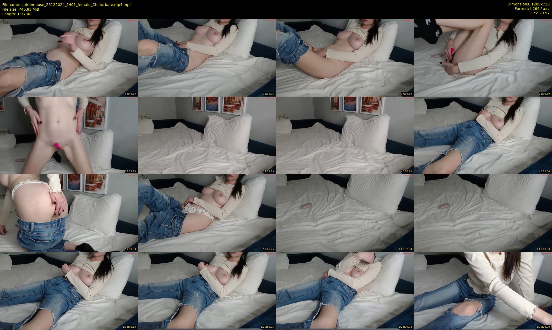 cuteemouse — 98 minute Chaturbate female cam show recording, 720p, Dec 26, 2024