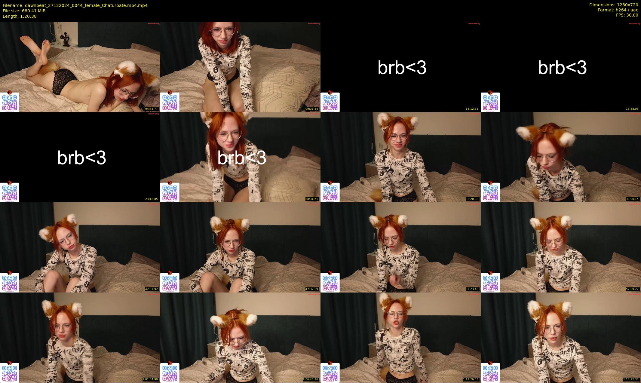 dawnbeat — 81 minute Chaturbate female cam show recording, 720p, Dec 27, 2024