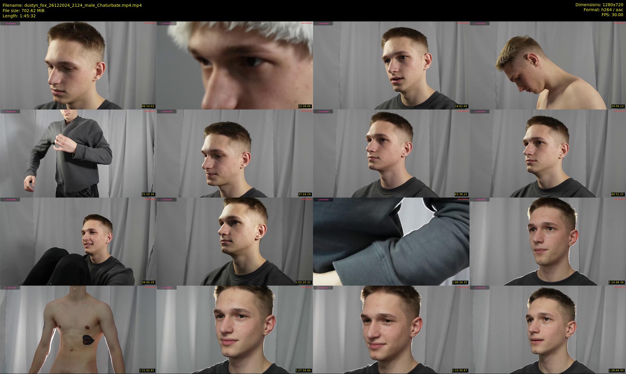 dustyn_fox — 106 minute Chaturbate male cam show recording, 720p, Dec 26, 2024