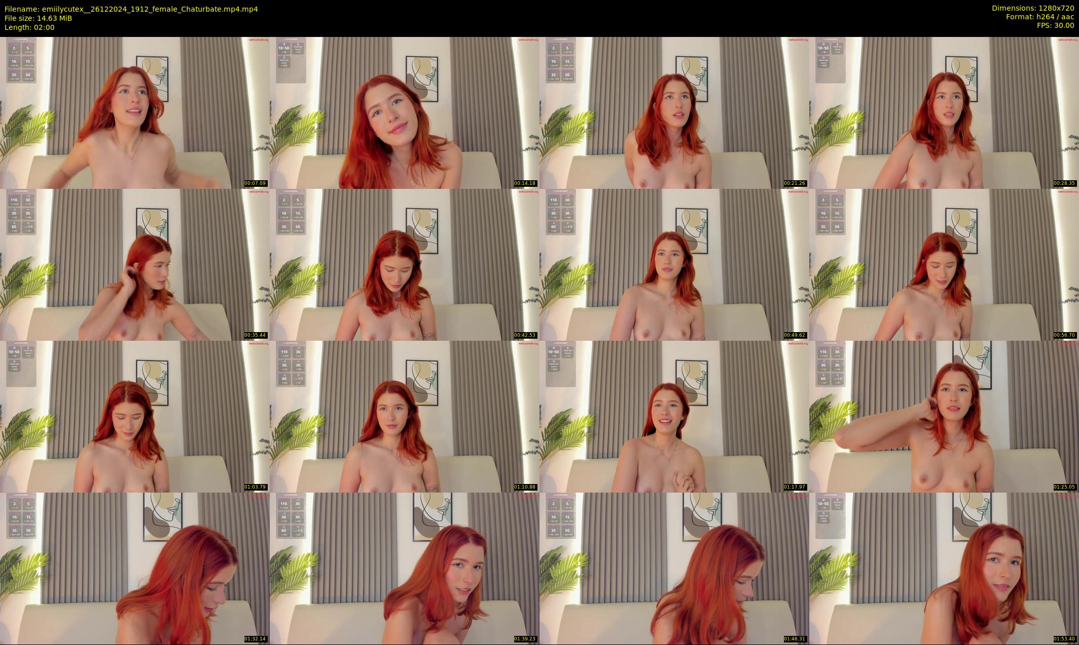 emiilycutex_ — 2 minute Chaturbate female cam show recording, 720p, Dec 26, 2024