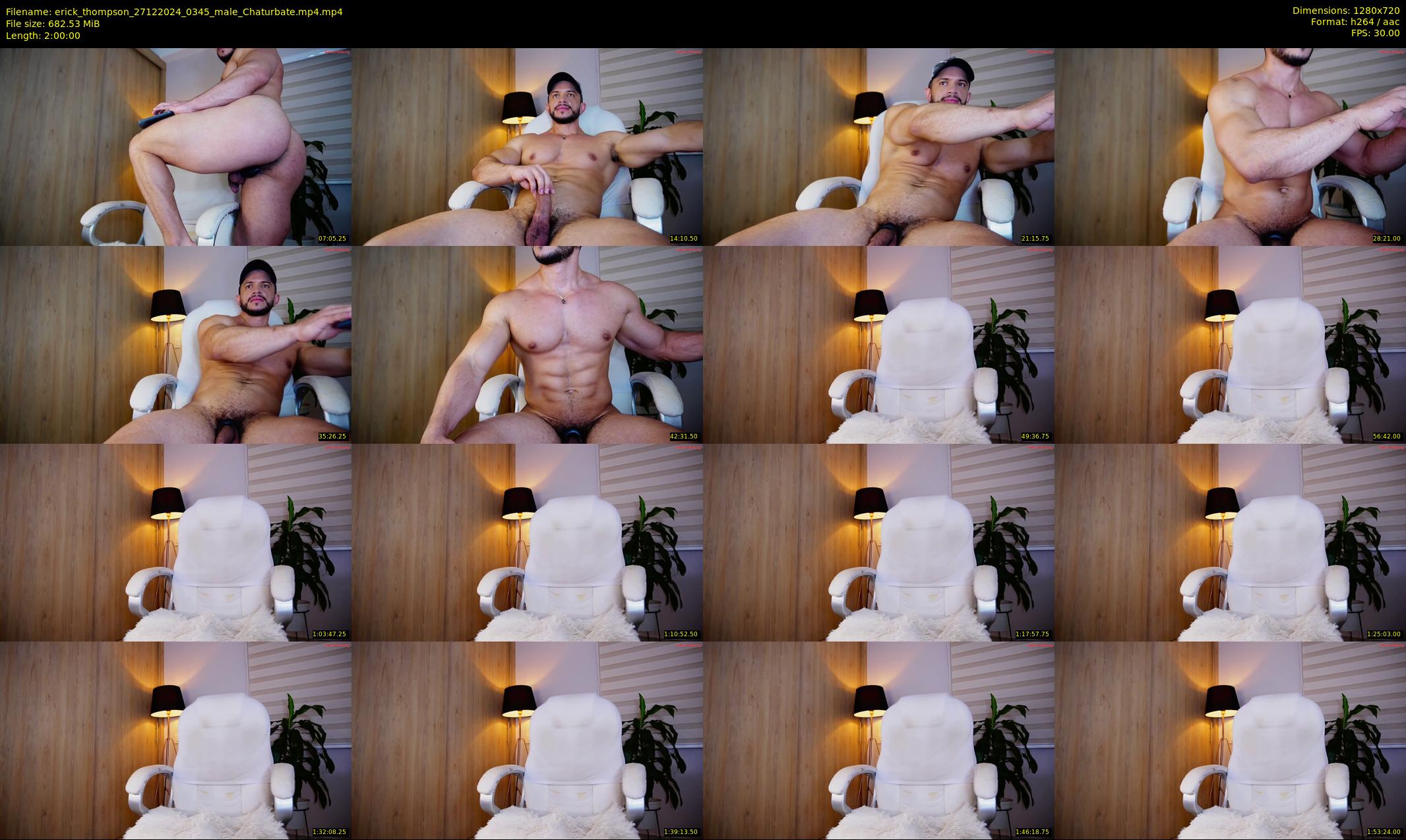 erick_thompson — 120 minute Chaturbate male cam show recording, 720p, Dec 27, 2024