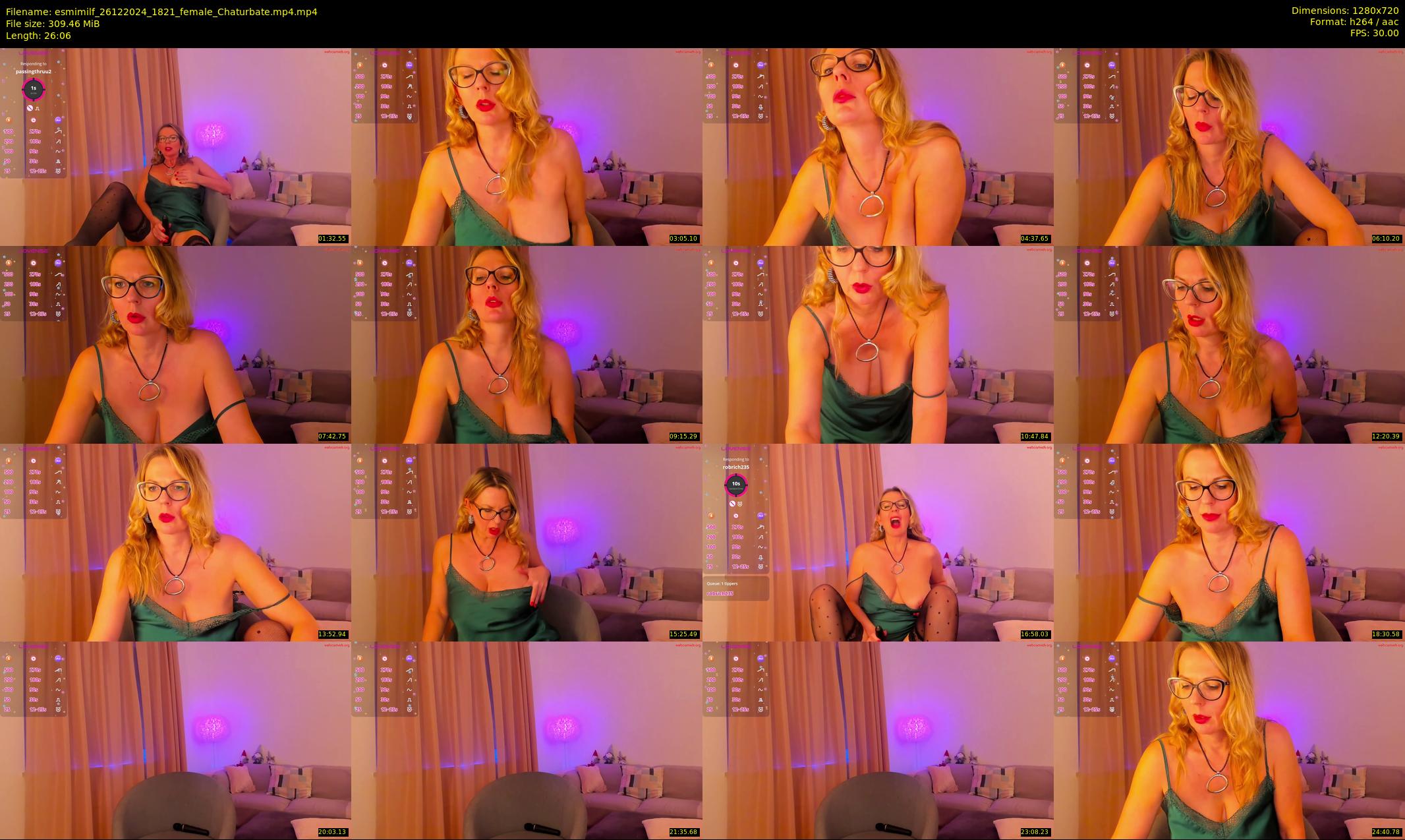 esmimilf — 27 minute Chaturbate female cam show recording, 720p, Dec 26, 2024