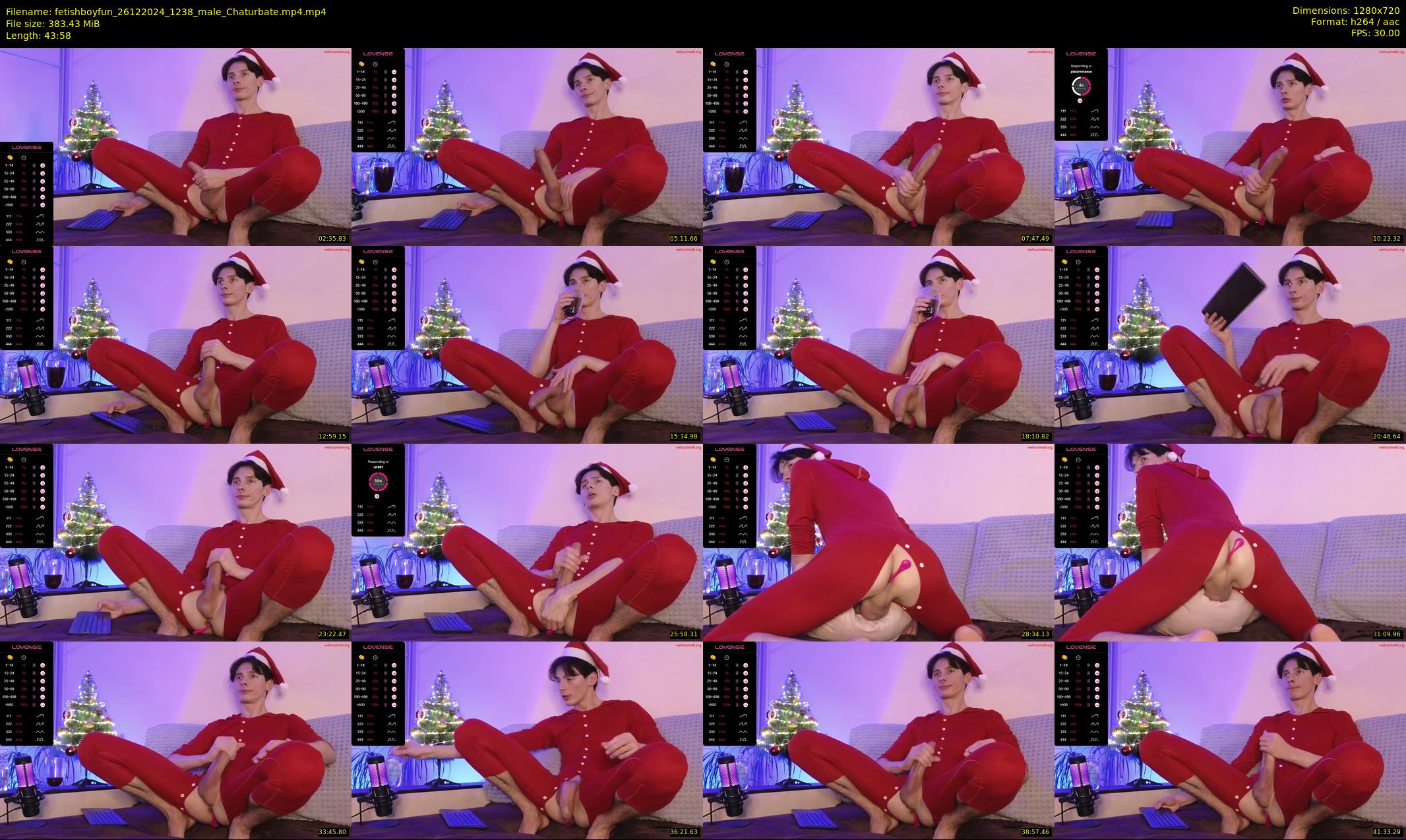 fetishboyfun — 44 minute Chaturbate male cam show recording, 720p, Dec 26, 2024