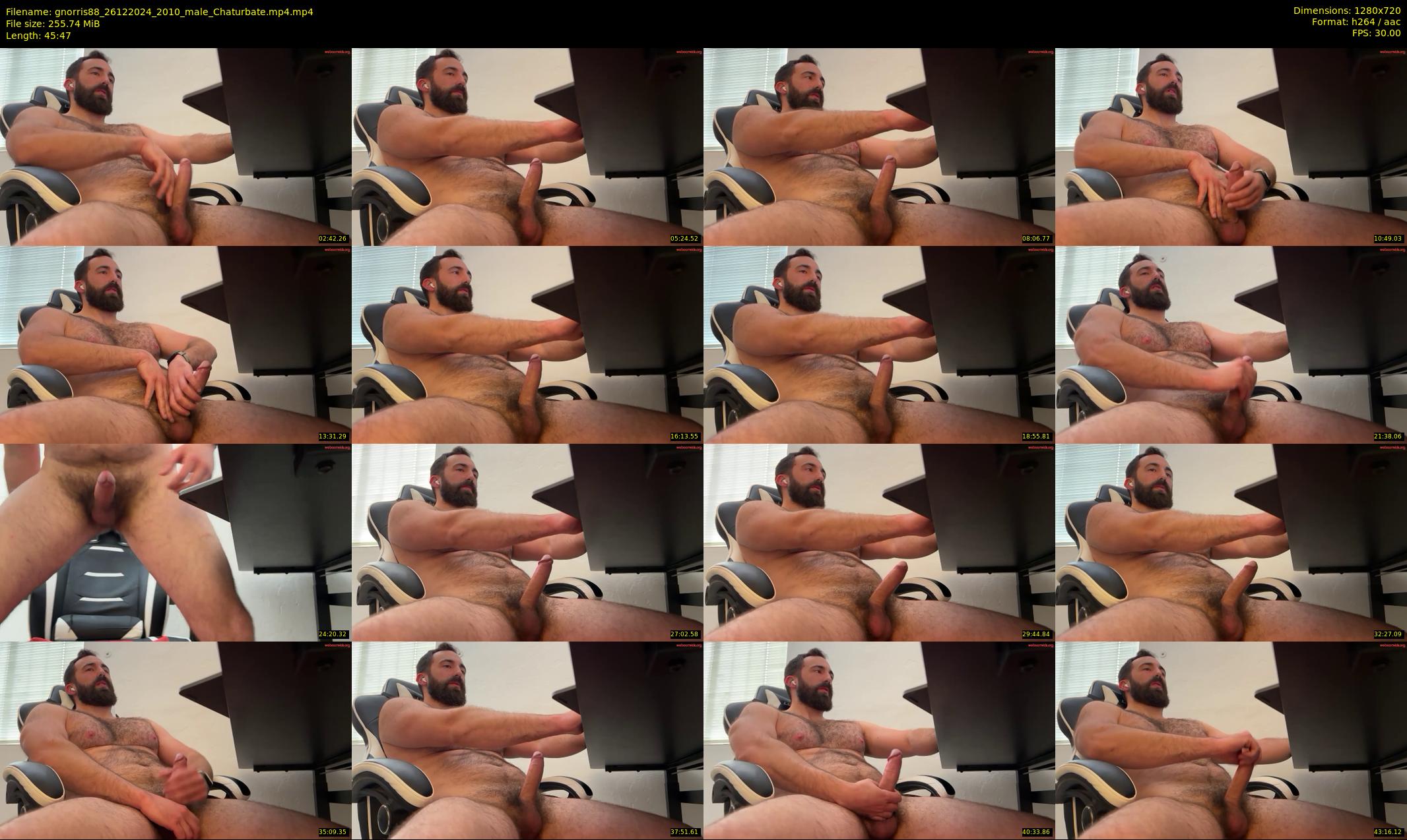 gnorris88 — 46 minute Chaturbate male cam show recording, 720p, Dec 26, 2024