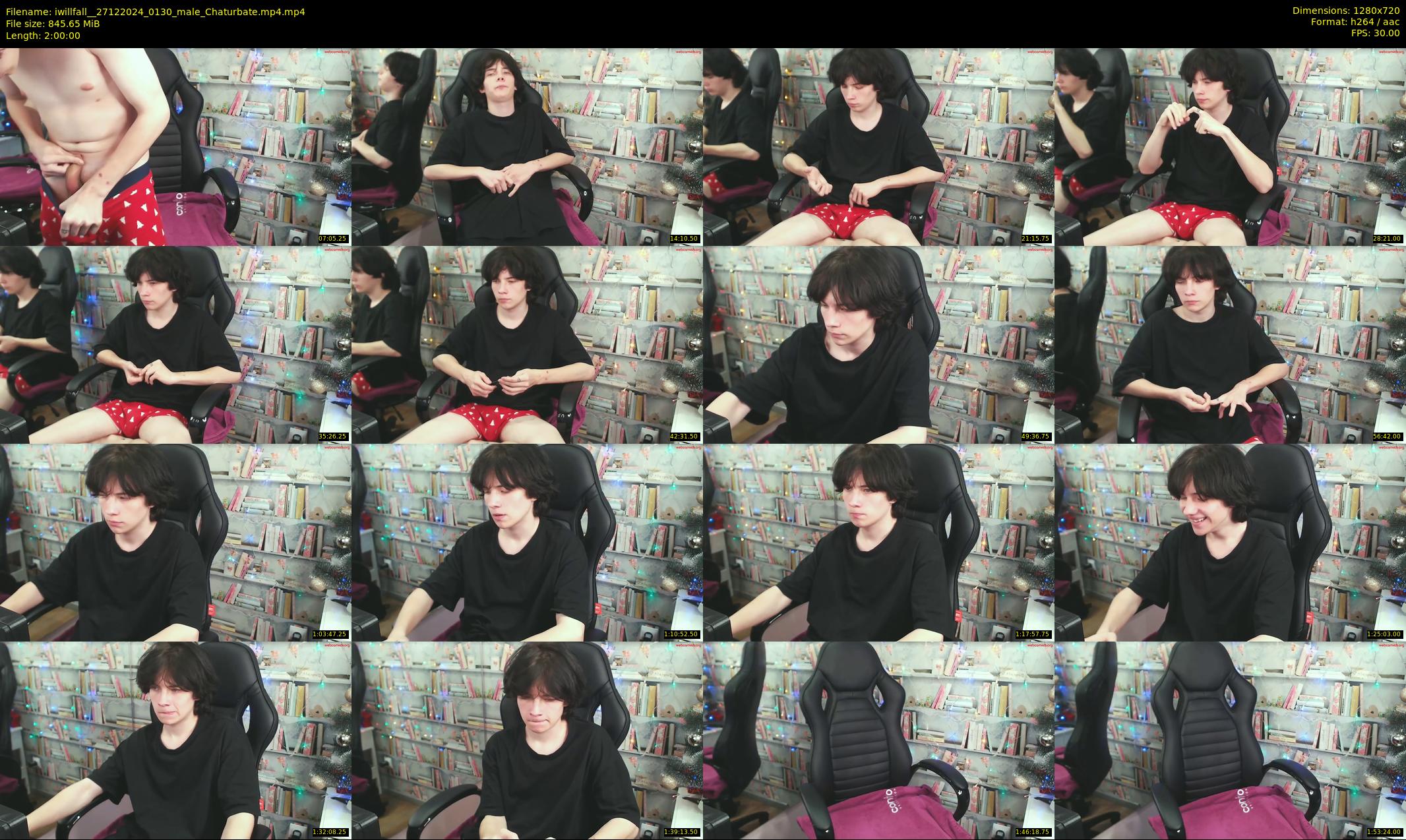 iwillfall_ — 120 minute Chaturbate male cam show recording, 720p, Dec 27, 2024