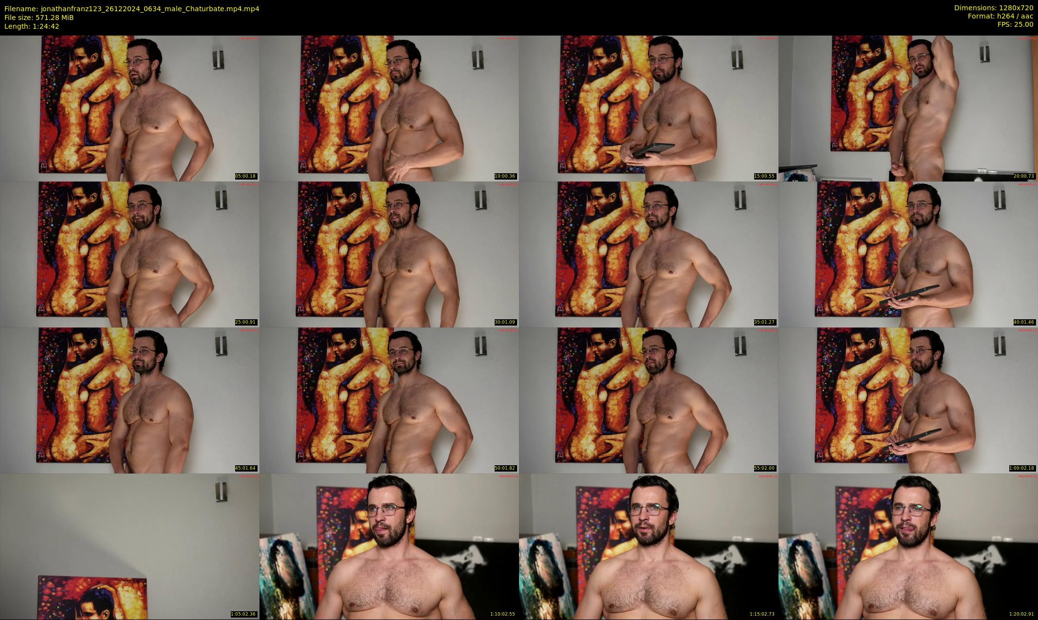 jonathanfranz123 — 85 minute Chaturbate male cam show recording, 720p, Dec 26, 2024