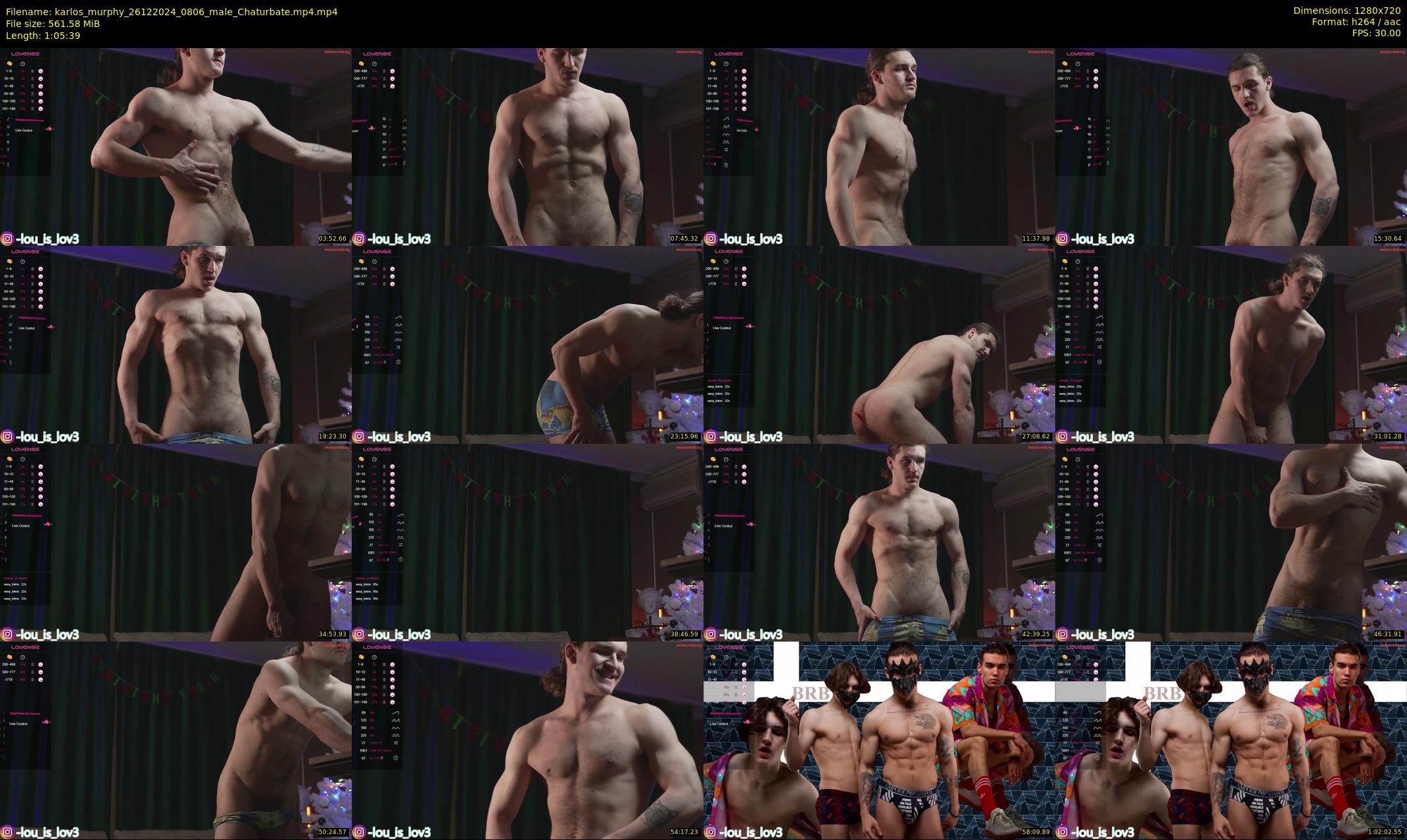 karlos_murphy — 66 minute Chaturbate male cam show recording, 720p, Dec 26, 2024