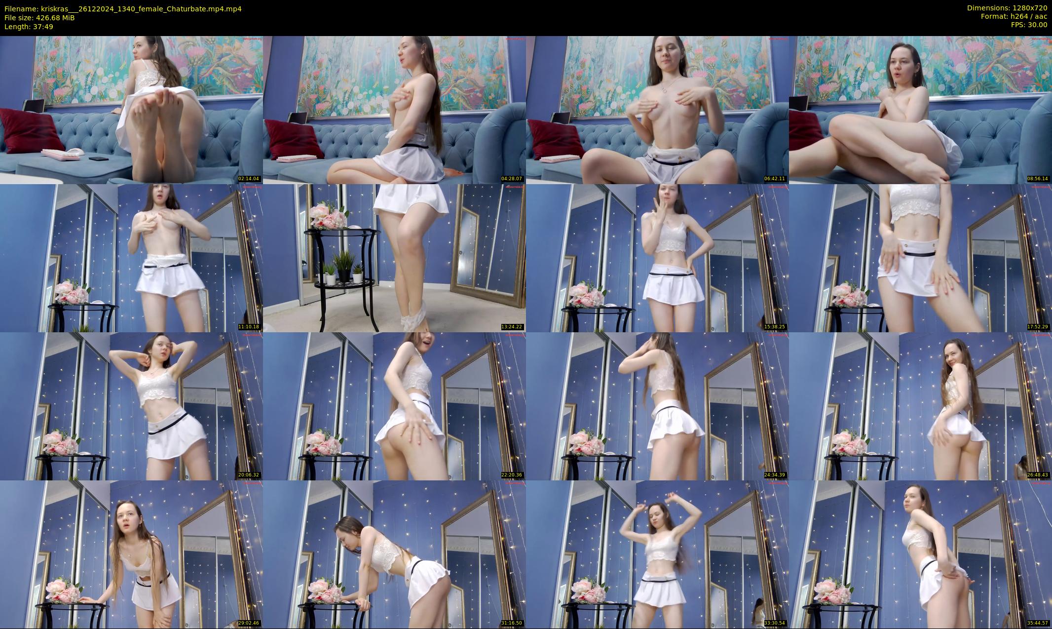 kriskras__ — 38 minute Chaturbate female cam show recording, 720p, Dec 26, 2024