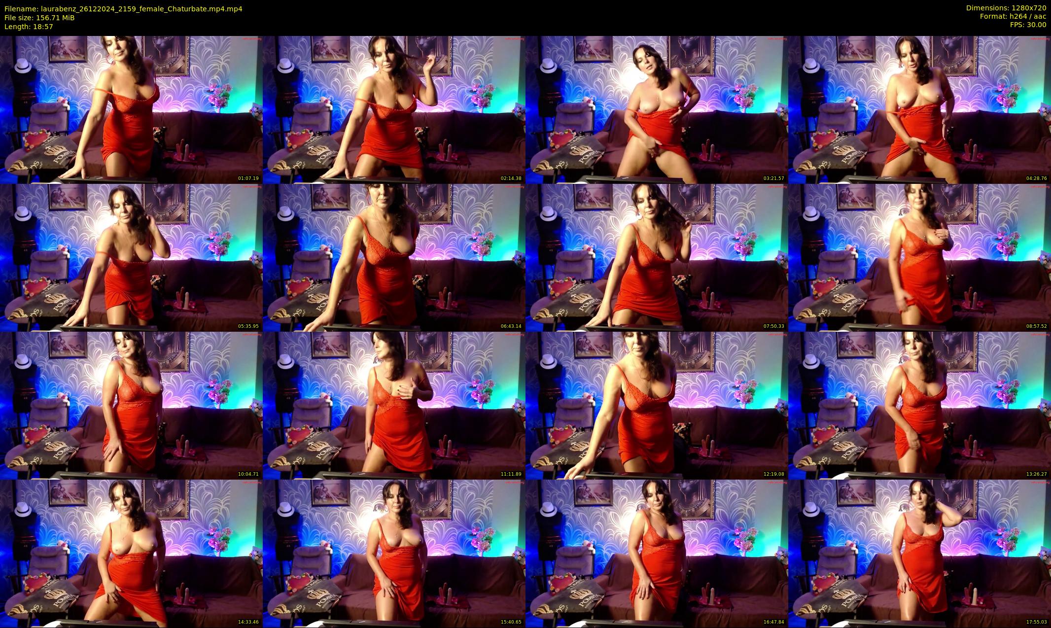 laurabenz — 19 minute Chaturbate female cam show recording, 720p, Dec 26, 2024