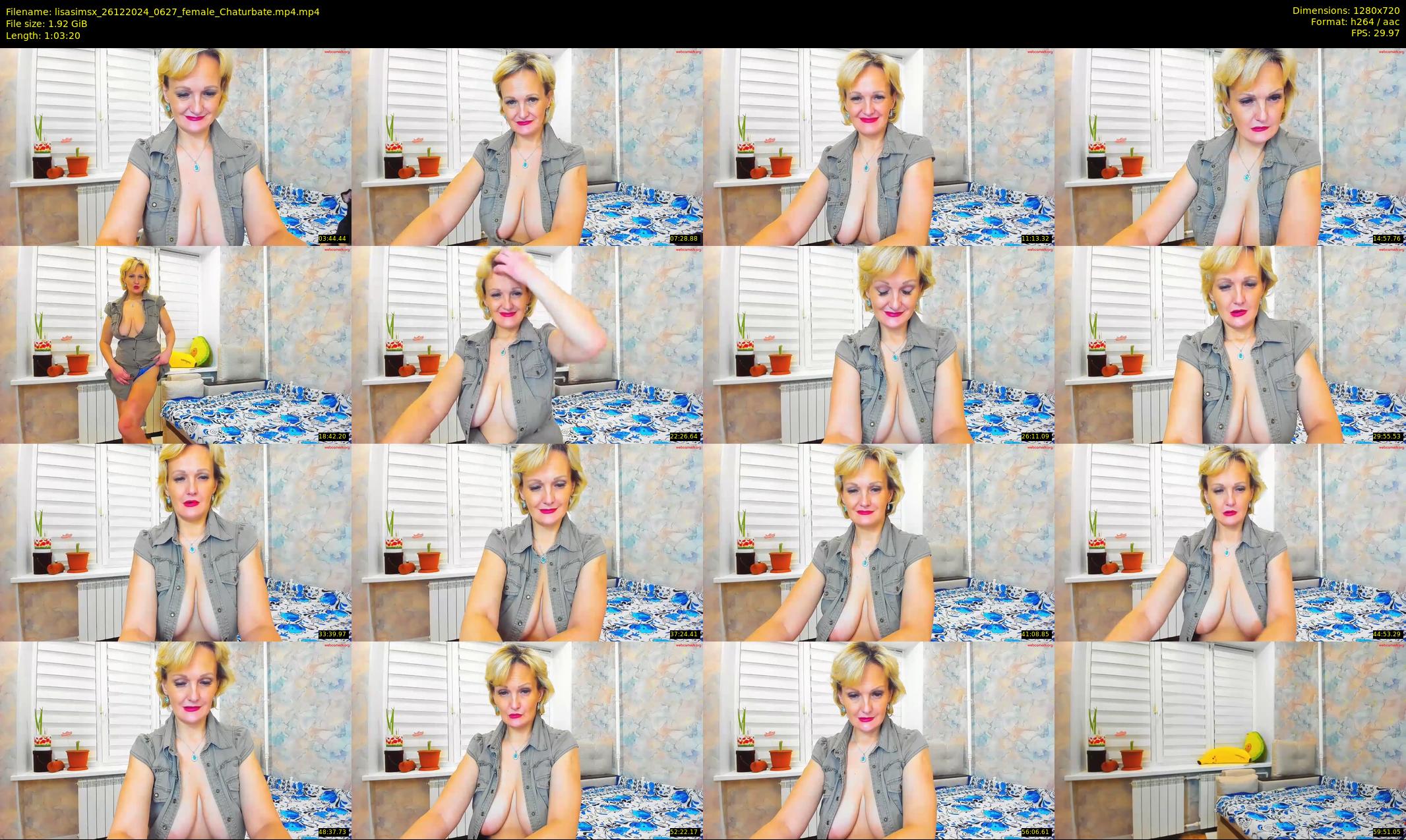 lisasimsx — 64 minute Chaturbate female cam show recording, 720p, Dec 26, 2024