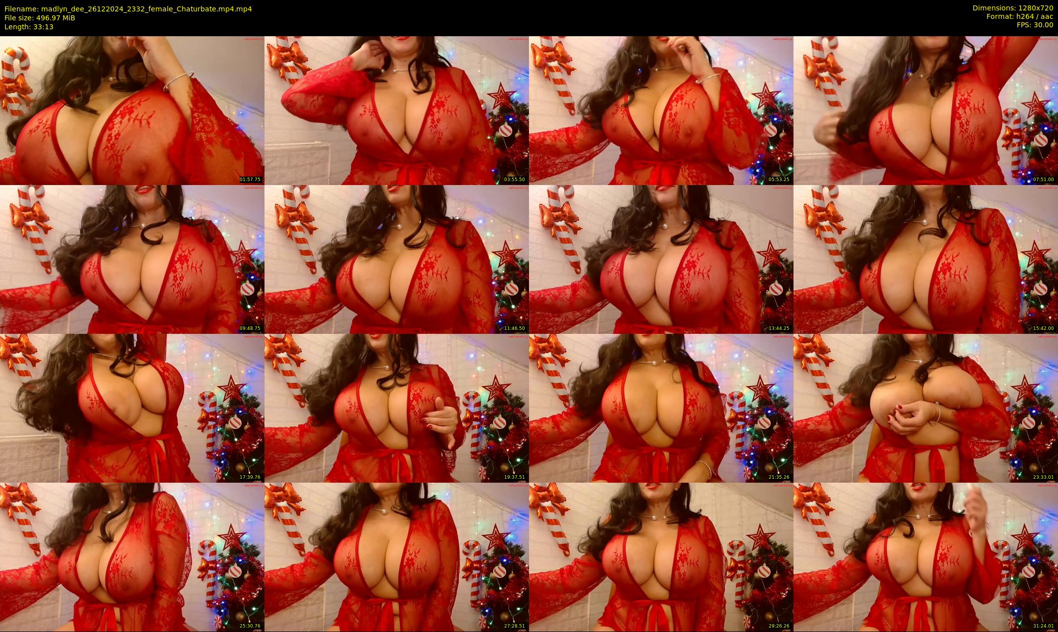 madlyn_dee — 34 minute Chaturbate female cam show recording, 720p, Dec 26, 2024