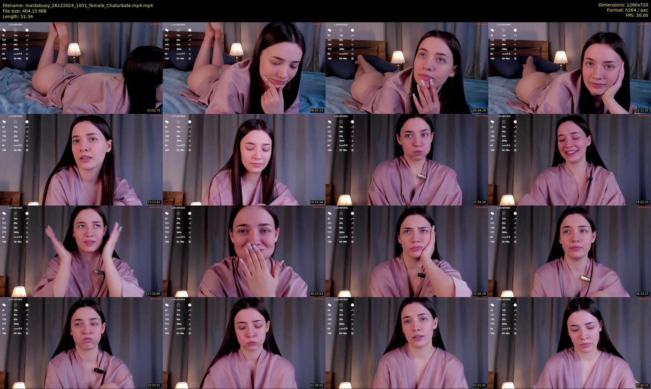 maidabuoy — 52 minute Chaturbate female cam show recording, 720p, Dec 26, 2024