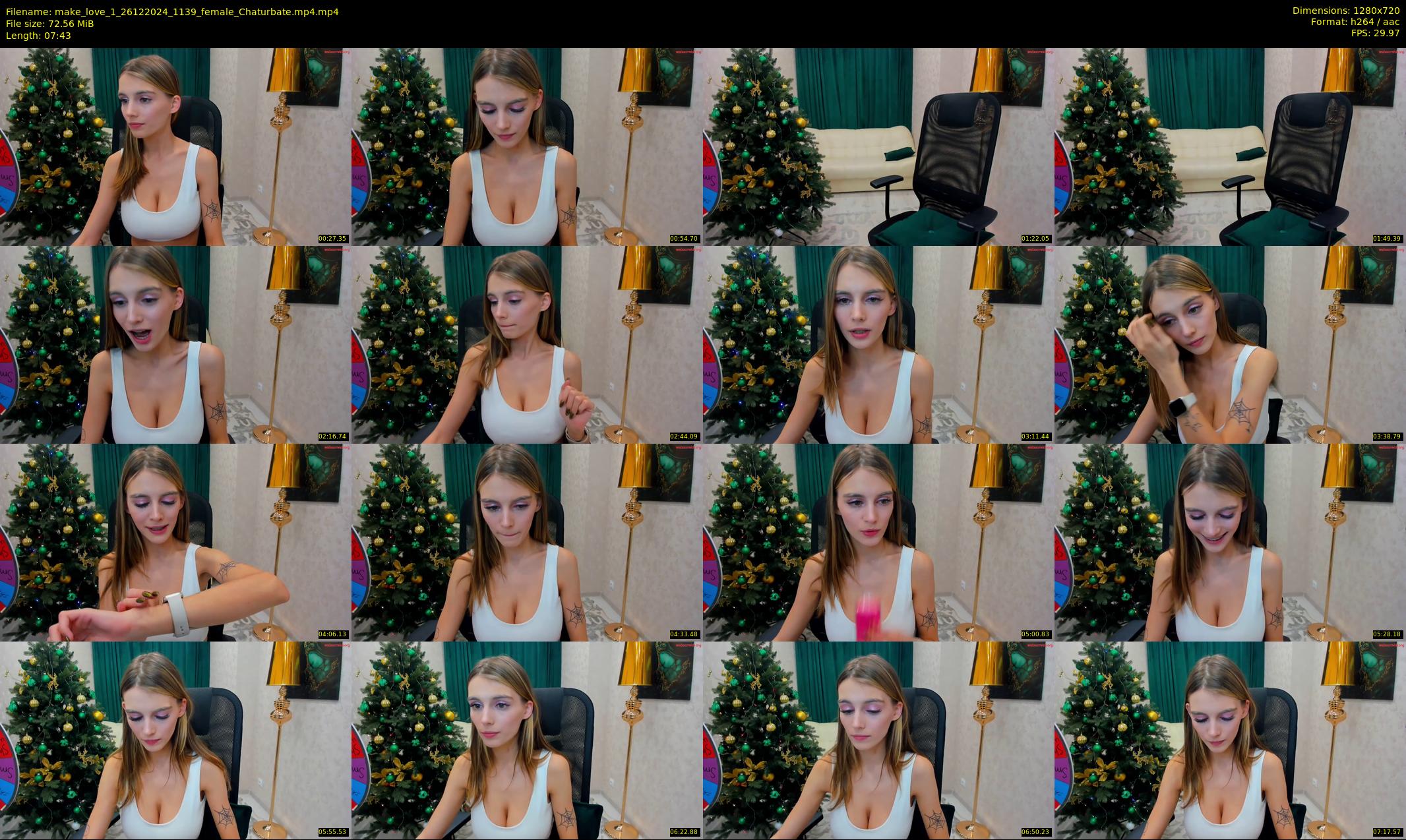 make_love_1 — 8 minute Chaturbate female cam show recording, 720p, Dec 26, 2024