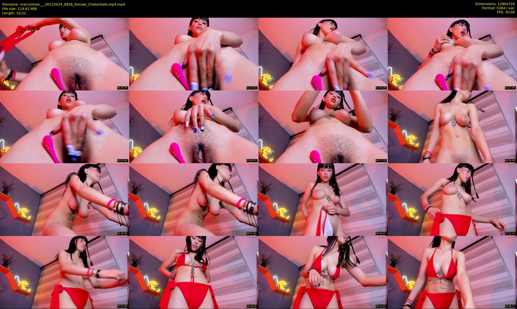 marcelinee__ — 11 minute Chaturbate female cam show recording, 720p, Dec 26, 2024