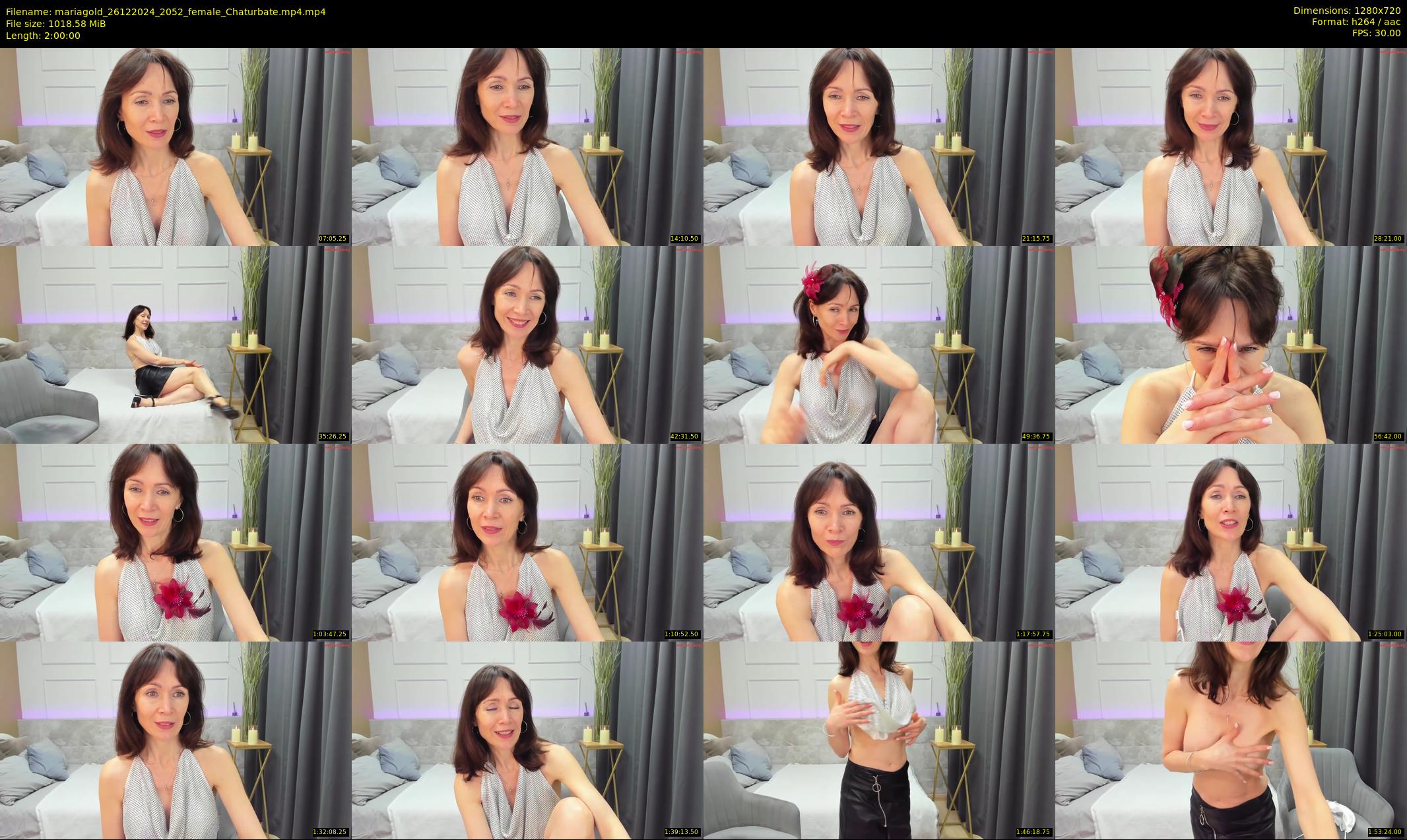 mariagold — 120 minute Chaturbate female cam show recording, 720p, Dec 26, 2024