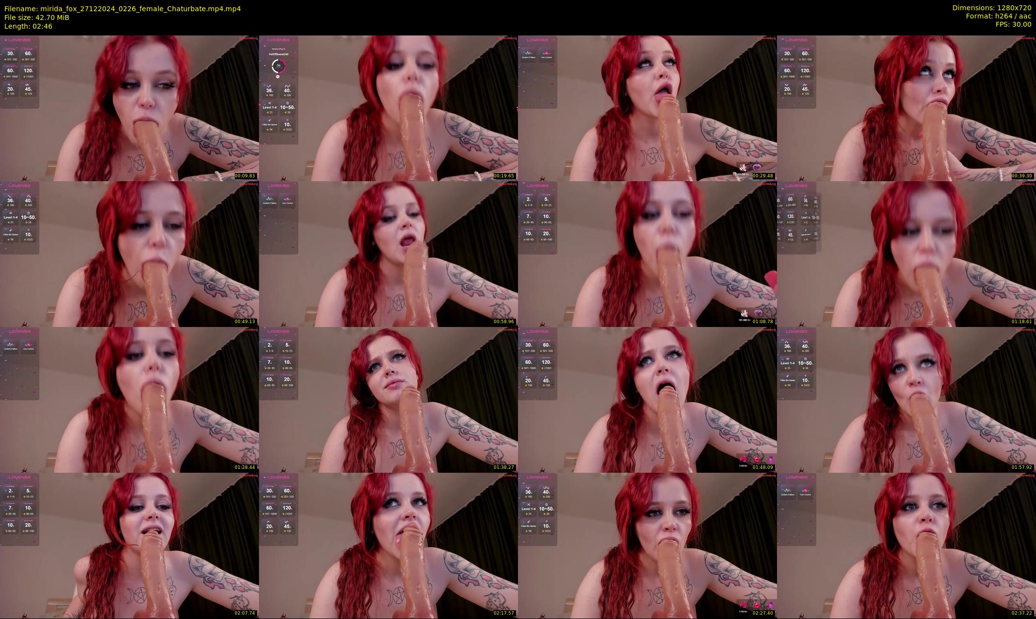 mirida_fox — 3 minute Chaturbate female cam show recording, 720p, Dec 27, 2024