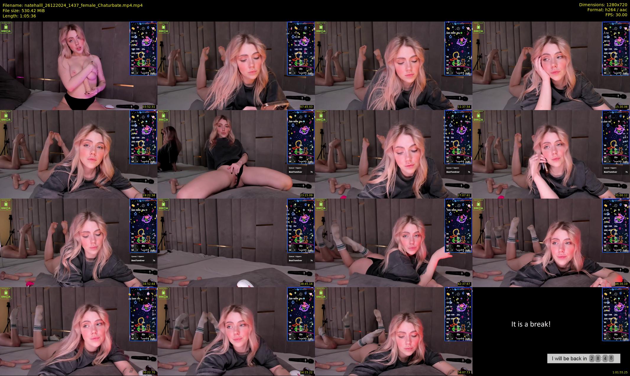 natehalll — 66 minute Chaturbate female cam show recording, 720p, Dec 26, 2024