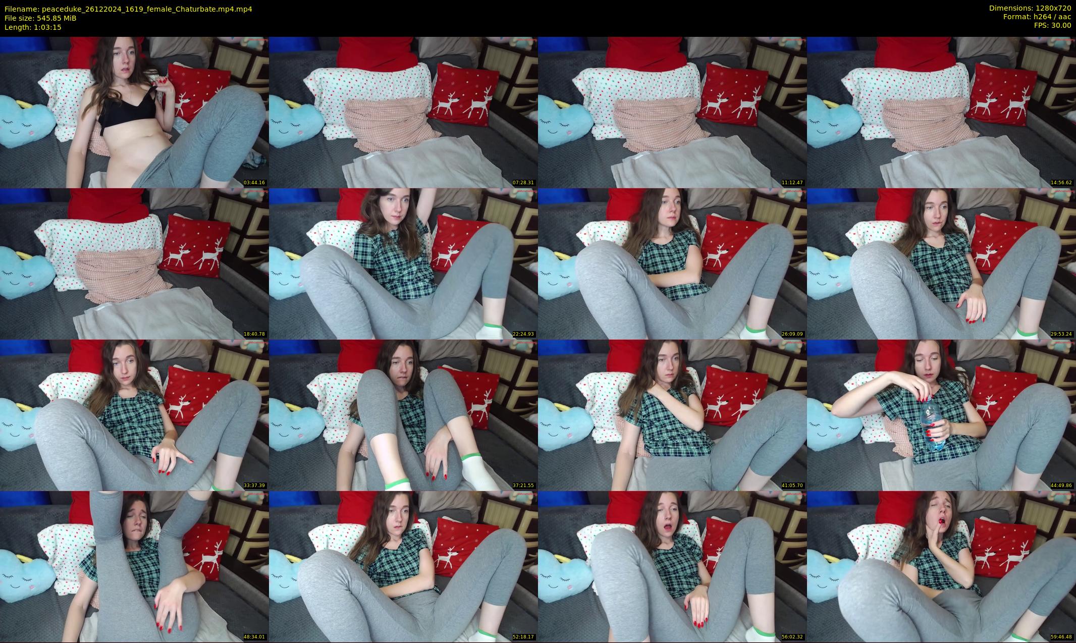 peaceduke — 64 minute Chaturbate female cam show recording, 720p, Dec 26, 2024