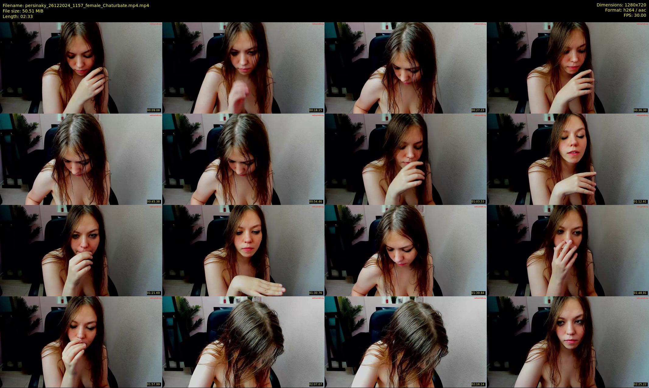 persinaky — 3 minute Chaturbate female cam show recording, 720p, Dec 26, 2024
