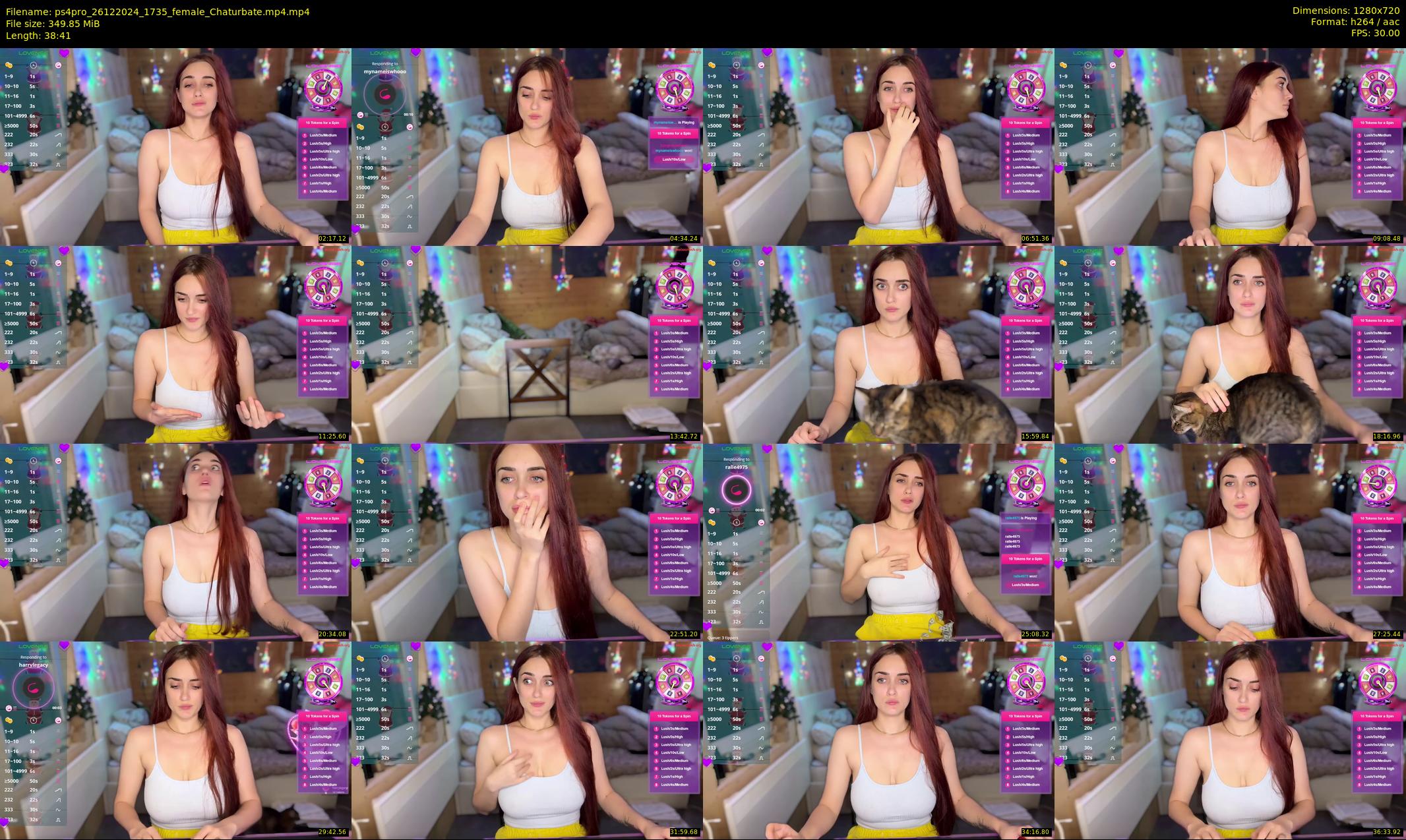 ps4pro — 39 minute Chaturbate female cam show recording, 720p, Dec 26, 2024