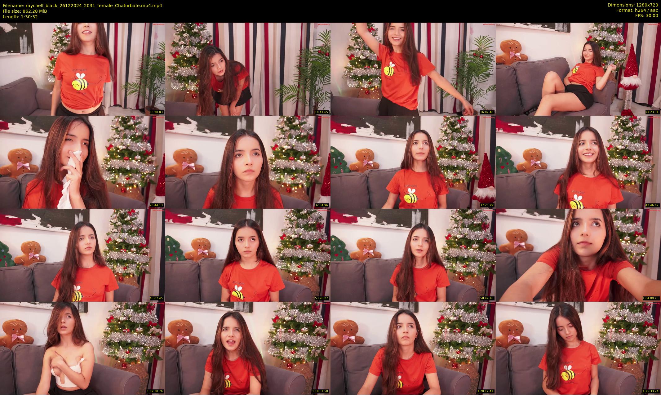 raychell_black — 91 minute Chaturbate female cam show recording, 720p, Dec 26, 2024