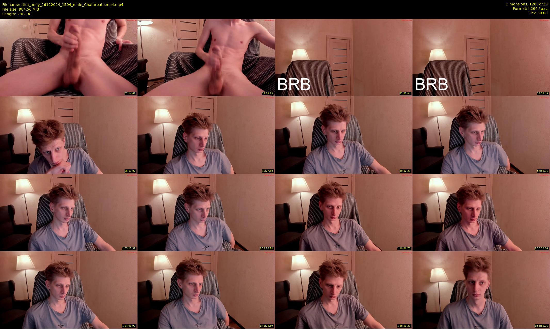 slim_andy — 123 minute Chaturbate male cam show recording, 720p, Dec 26, 2024