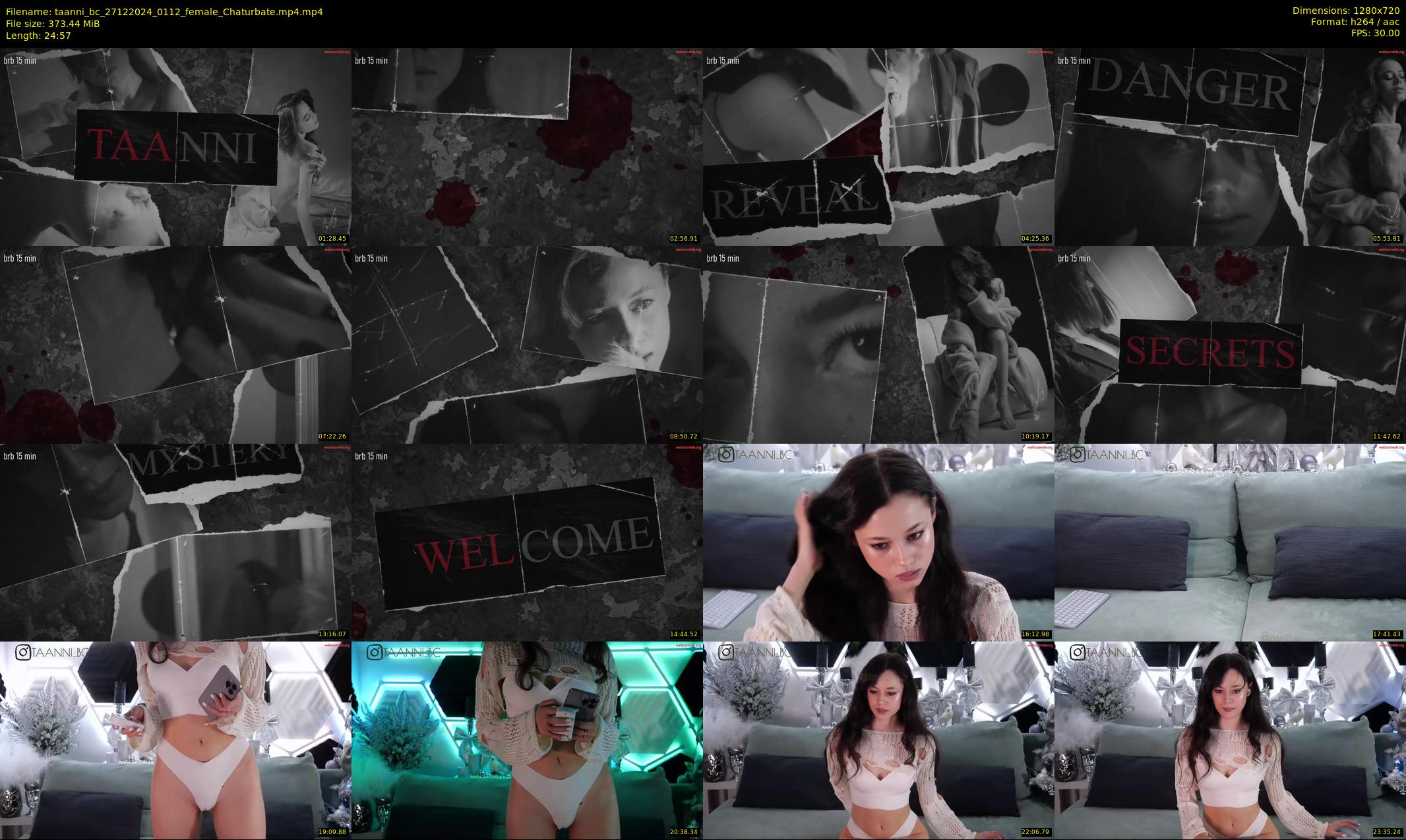 taanni_bc — 25 minute Chaturbate female cam show recording, 720p, Dec 27, 2024