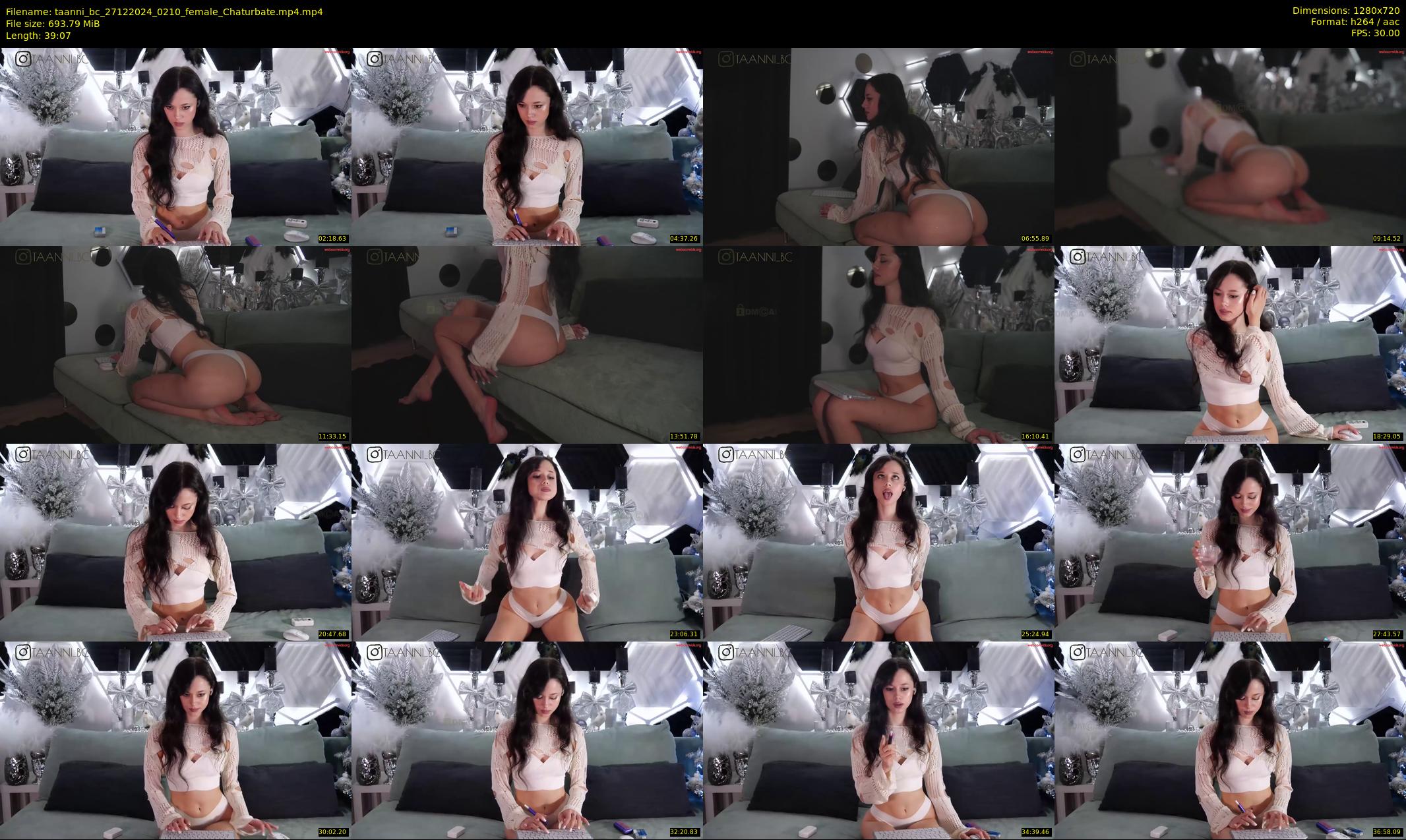 taanni_bc — 40 minute Chaturbate female cam show recording, 720p, Dec 27, 2024