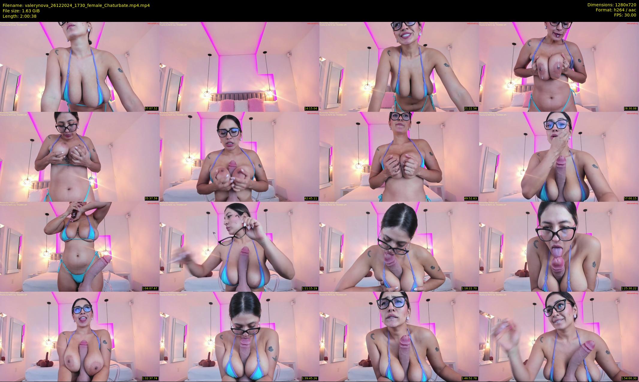 valerynova — 121 minute Chaturbate female cam show recording, 720p, Dec 26, 2024
