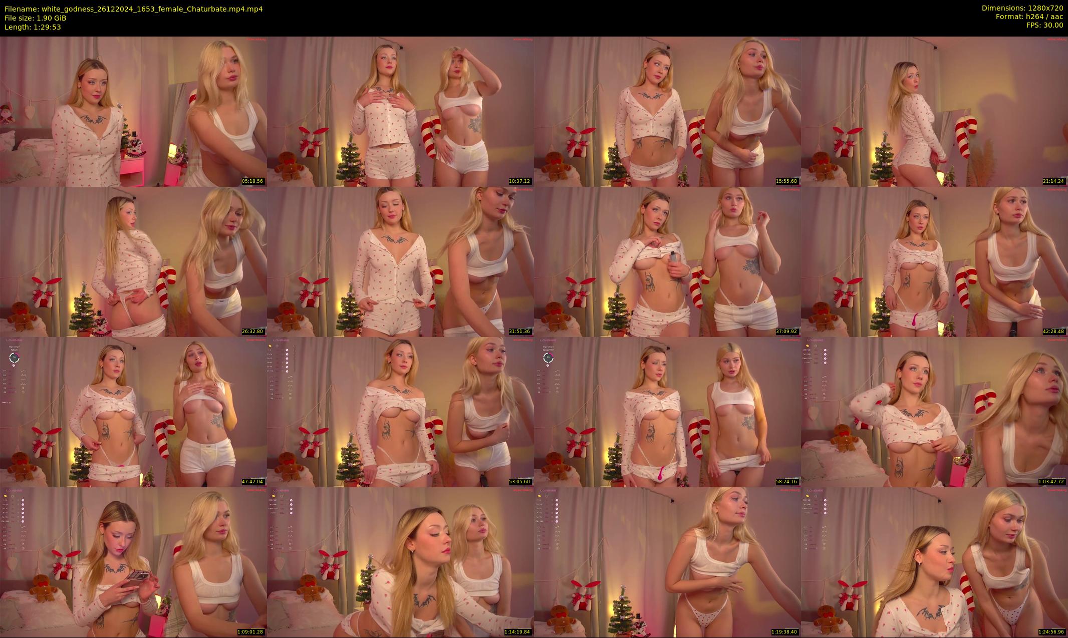 white_godness — 90 minute Chaturbate female cam show recording, 720p, Dec 26, 2024