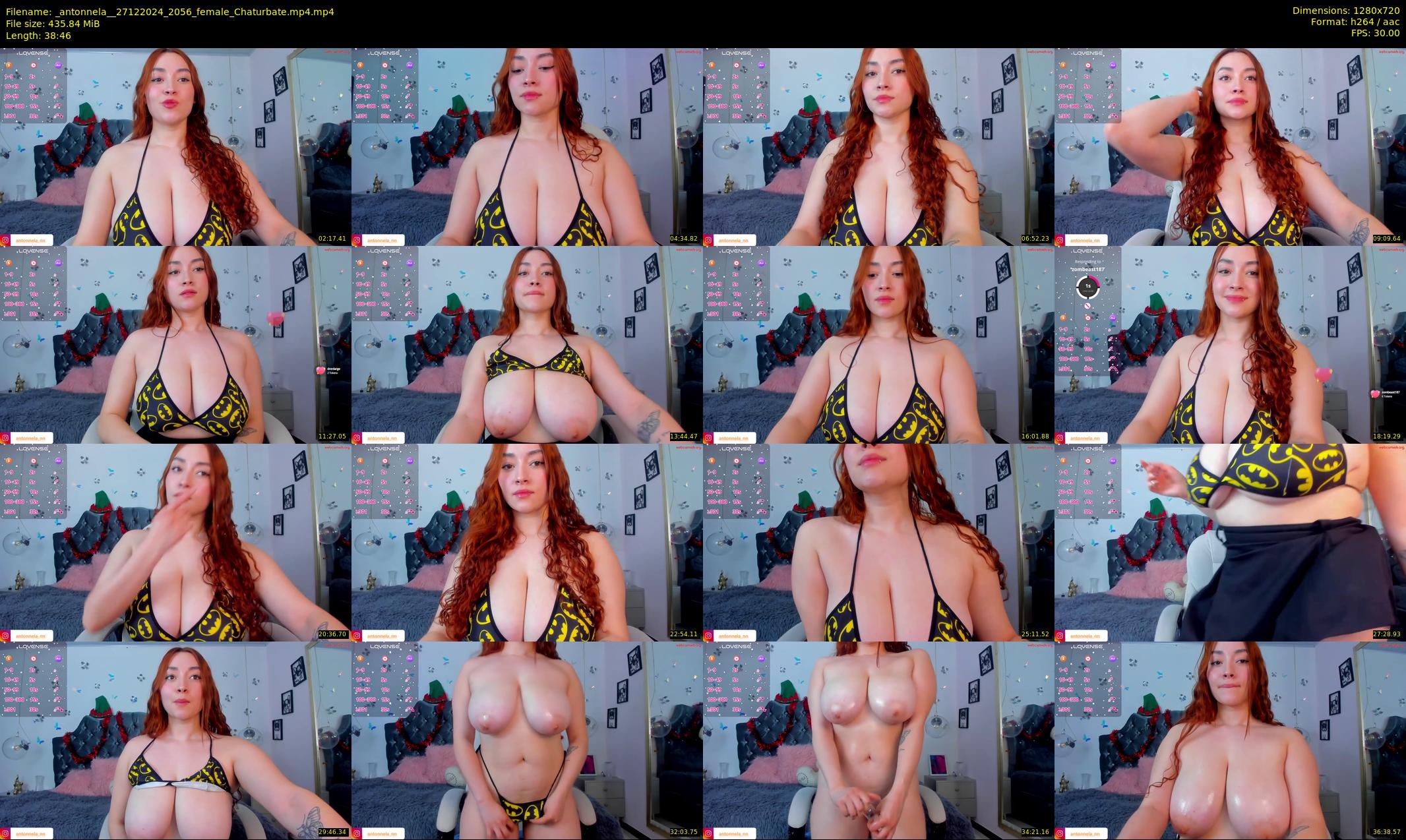 _antonnela_ — 39 minute Chaturbate female cam show recording, 720p, Dec 27, 2024
