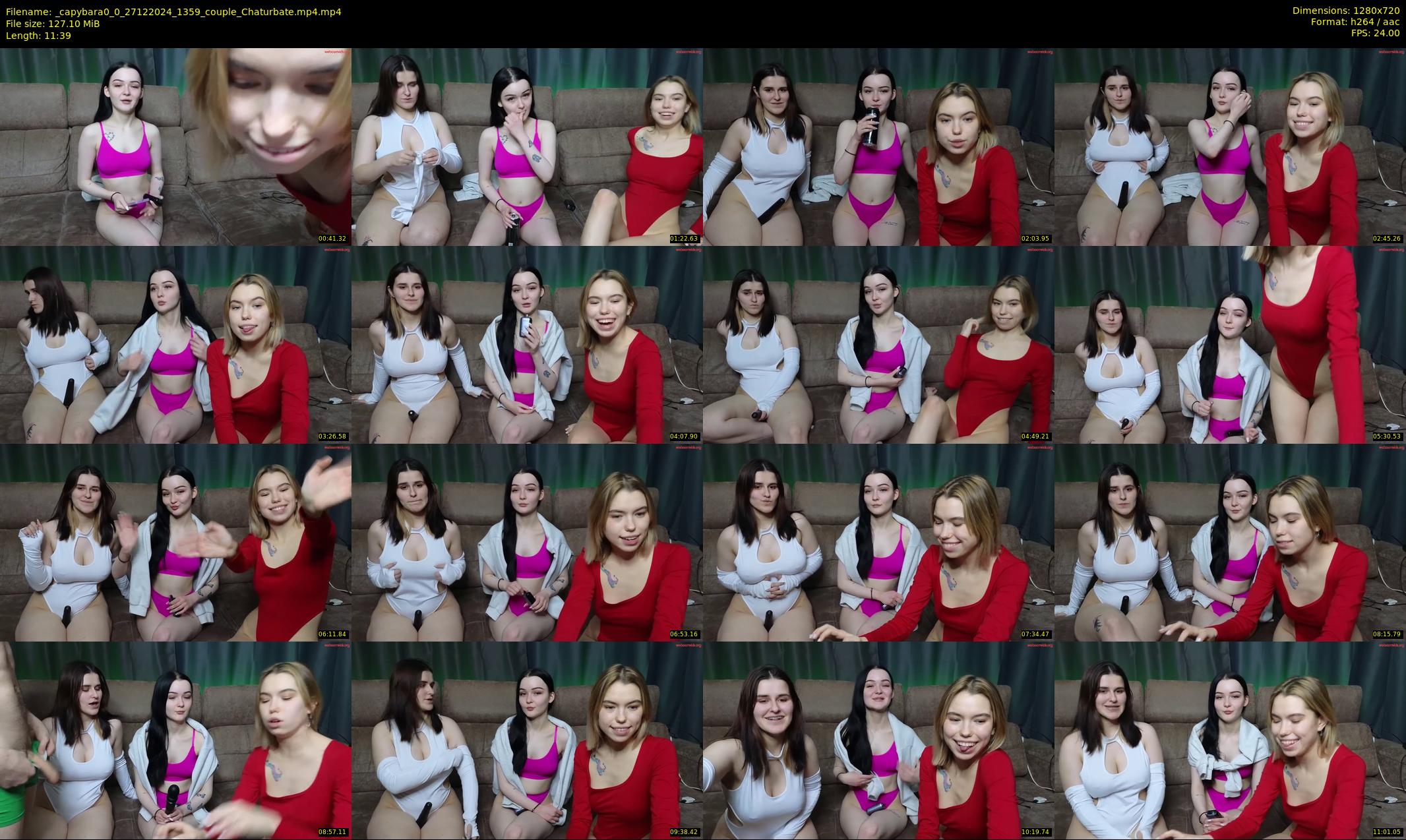 _capybara0_0 — 12 minute Chaturbate couple cam show recording, 720p, Dec 27, 2024
