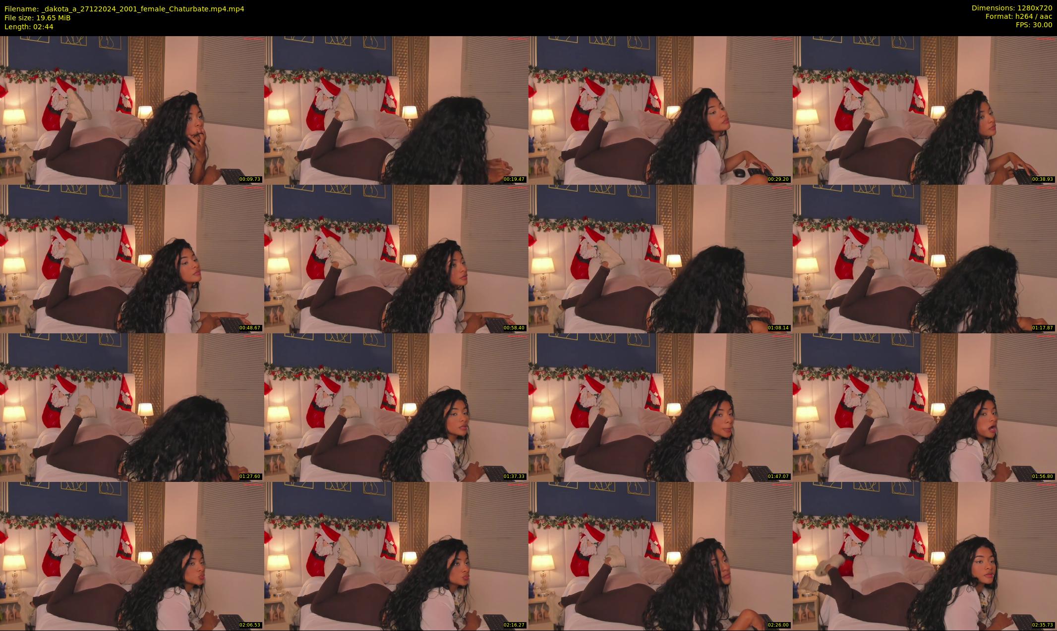 _dakota_a — 3 minute Chaturbate female cam show recording, 720p, Dec 27, 2024