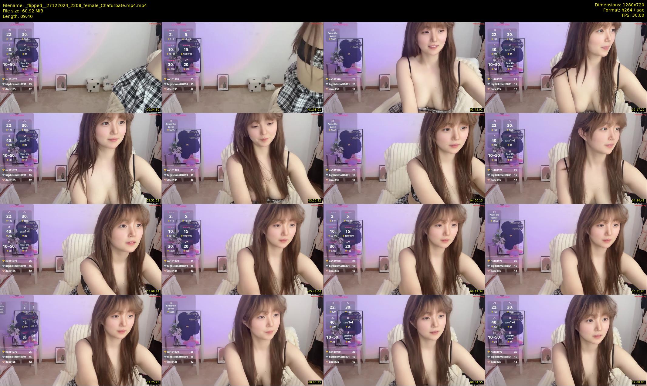 _flipped_ — 10 minute Chaturbate female cam show recording, 720p, Dec 27, 2024