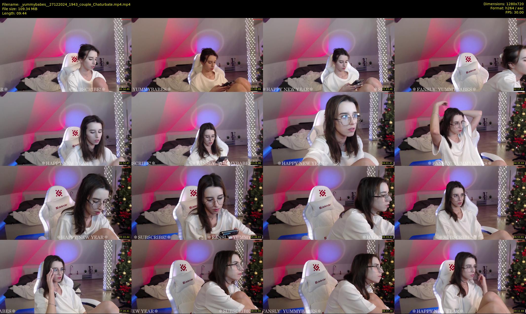 _yummybabes_ — 10 minute Chaturbate couple cam show recording, 720p, Dec 27, 2024