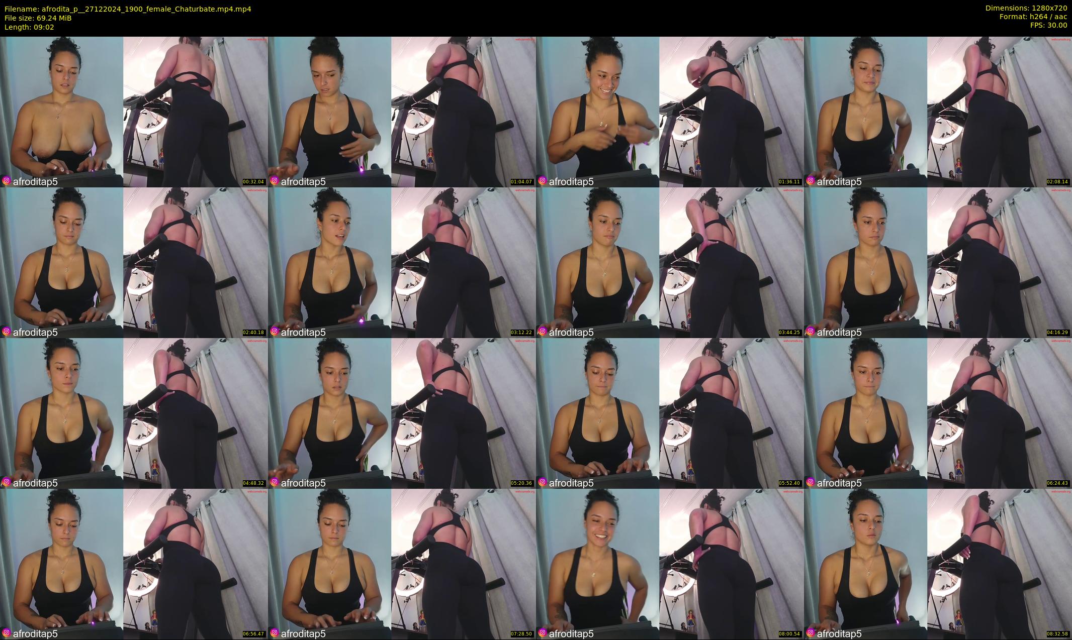 afrodita_p_ — 10 minute Chaturbate female cam show recording, 720p, Dec 27, 2024