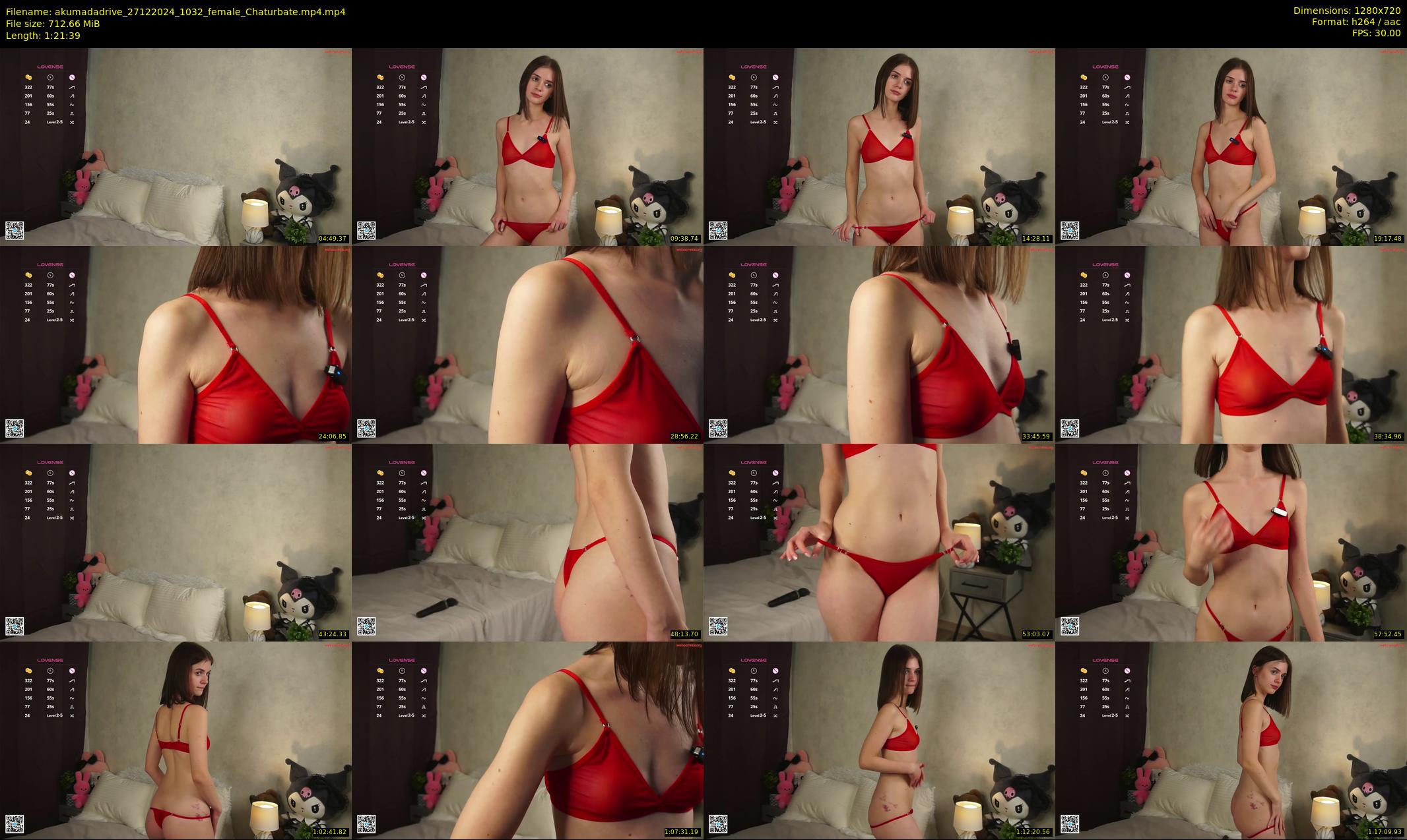 akumadadrive — 82 minute Chaturbate female cam show recording, 720p, Dec 27, 2024