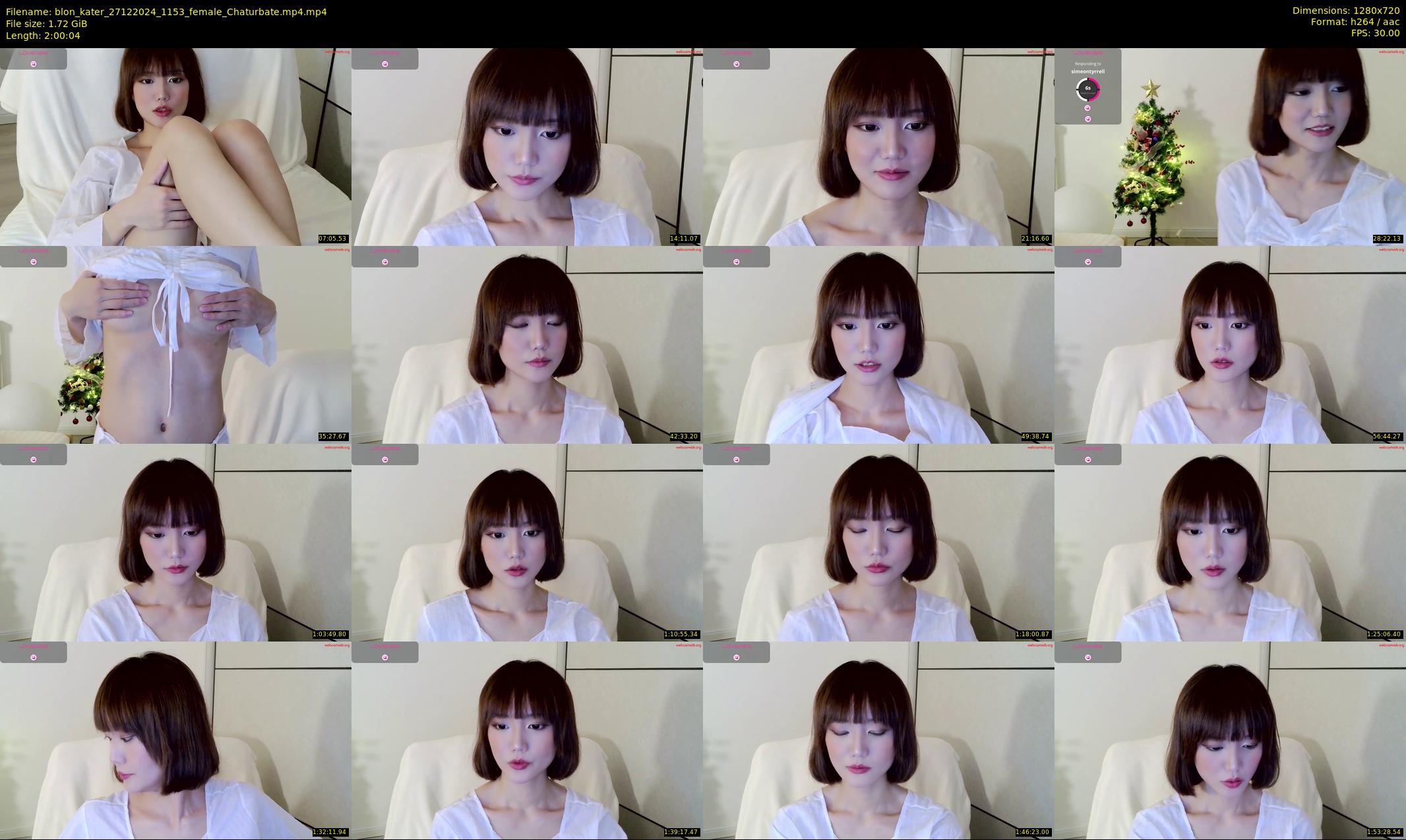 blon_kater — 121 minute Chaturbate female cam show recording, 720p, Dec 27, 2024