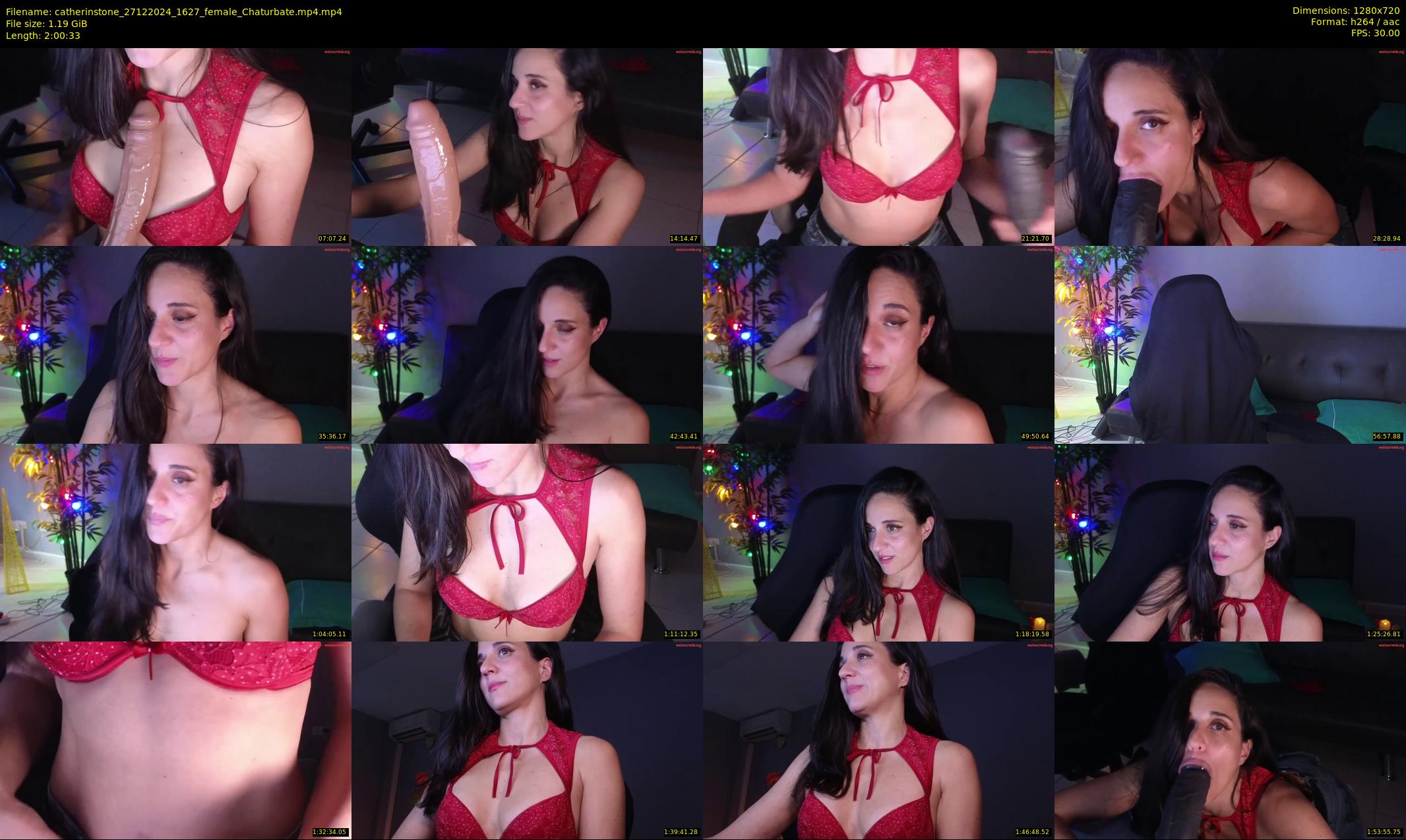 catherinstone — 121 minute Chaturbate female cam show recording, 720p, Dec 27, 2024