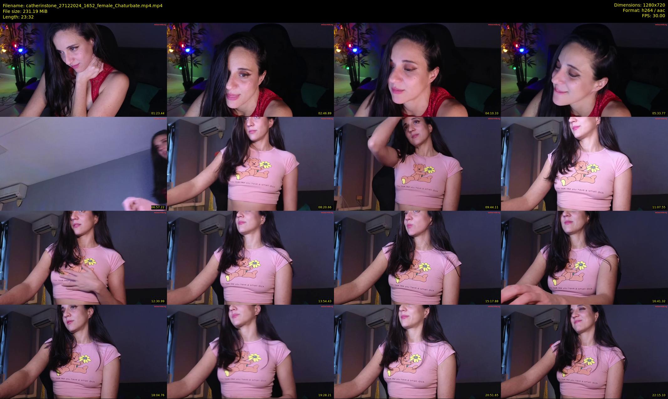 catherinstone — 24 minute Chaturbate female cam show recording, 720p, Dec 27, 2024